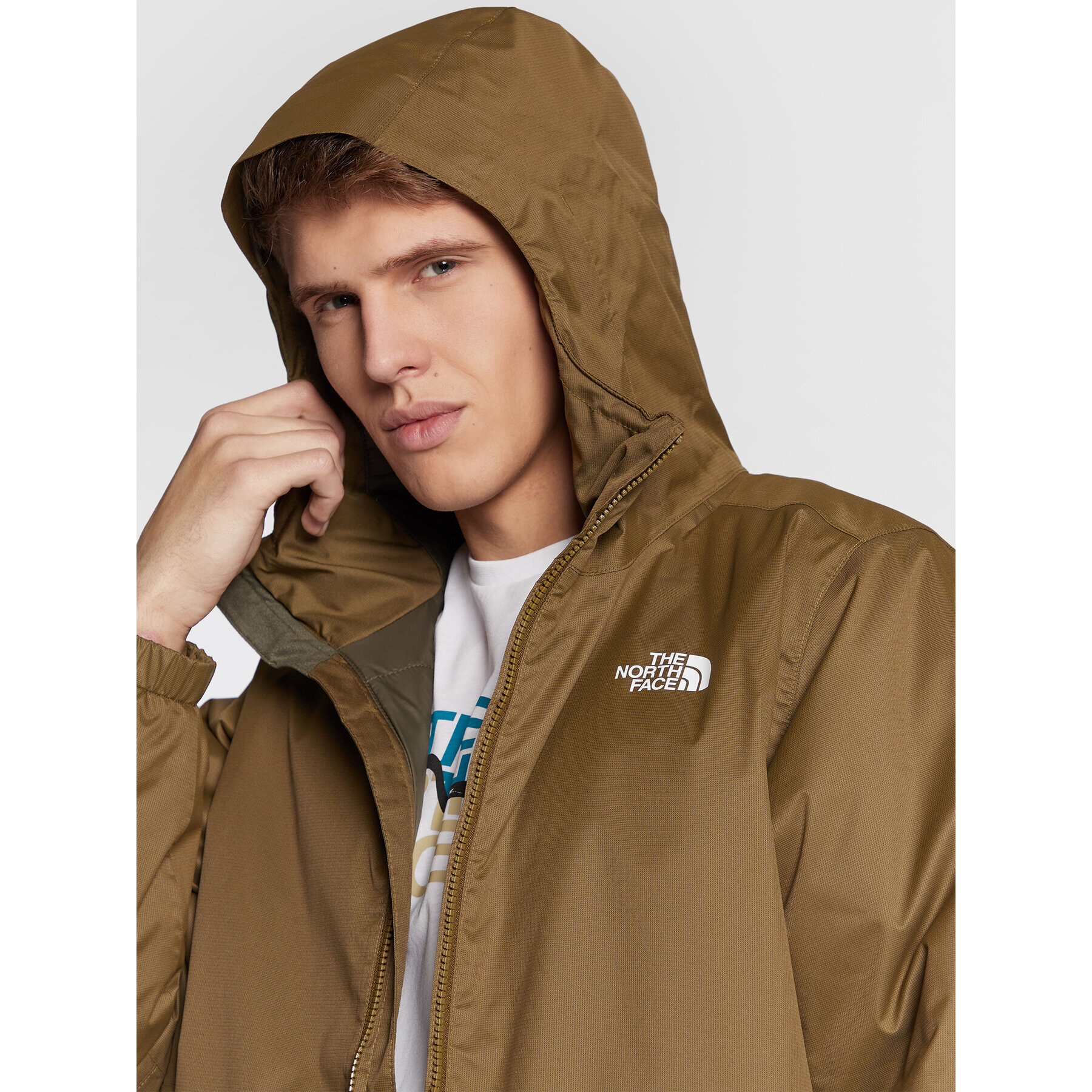 The North Face Zimní bunda Quest NF00C302 Zelená Regular Fit - Pepit.cz