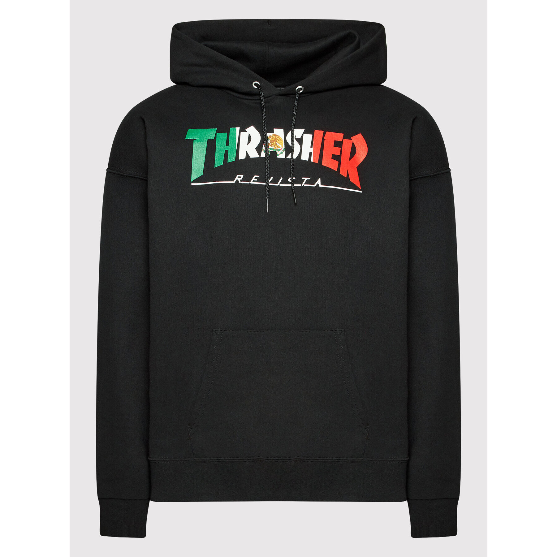 Thrasher Mikina Mexico Revista Černá Regular Fit - Pepit.cz