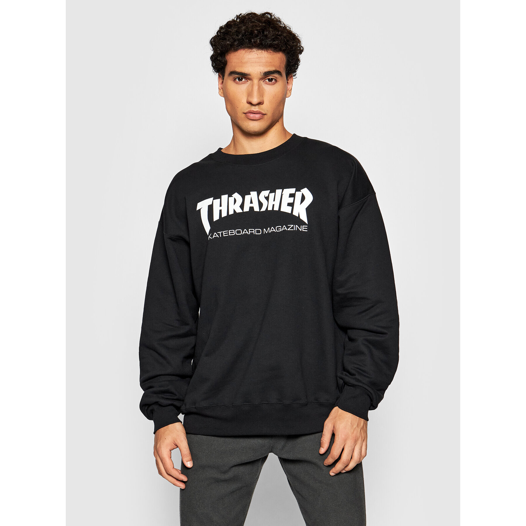 Thrasher Mikina Skate Mag Černá Regular Fit - Pepit.cz