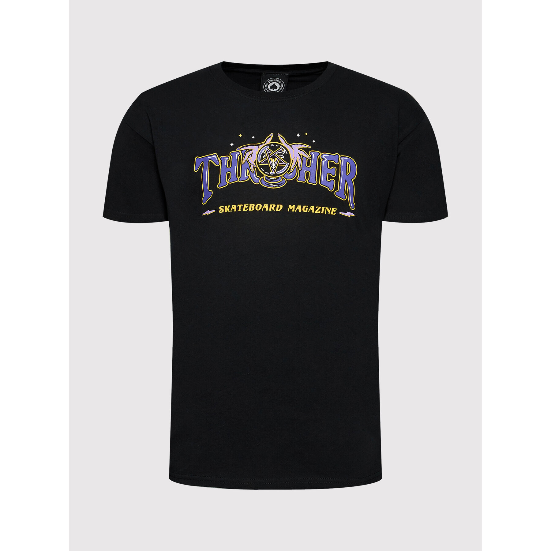 Thrasher T-Shirt Fortune Logo Černá Regular Fit - Pepit.cz