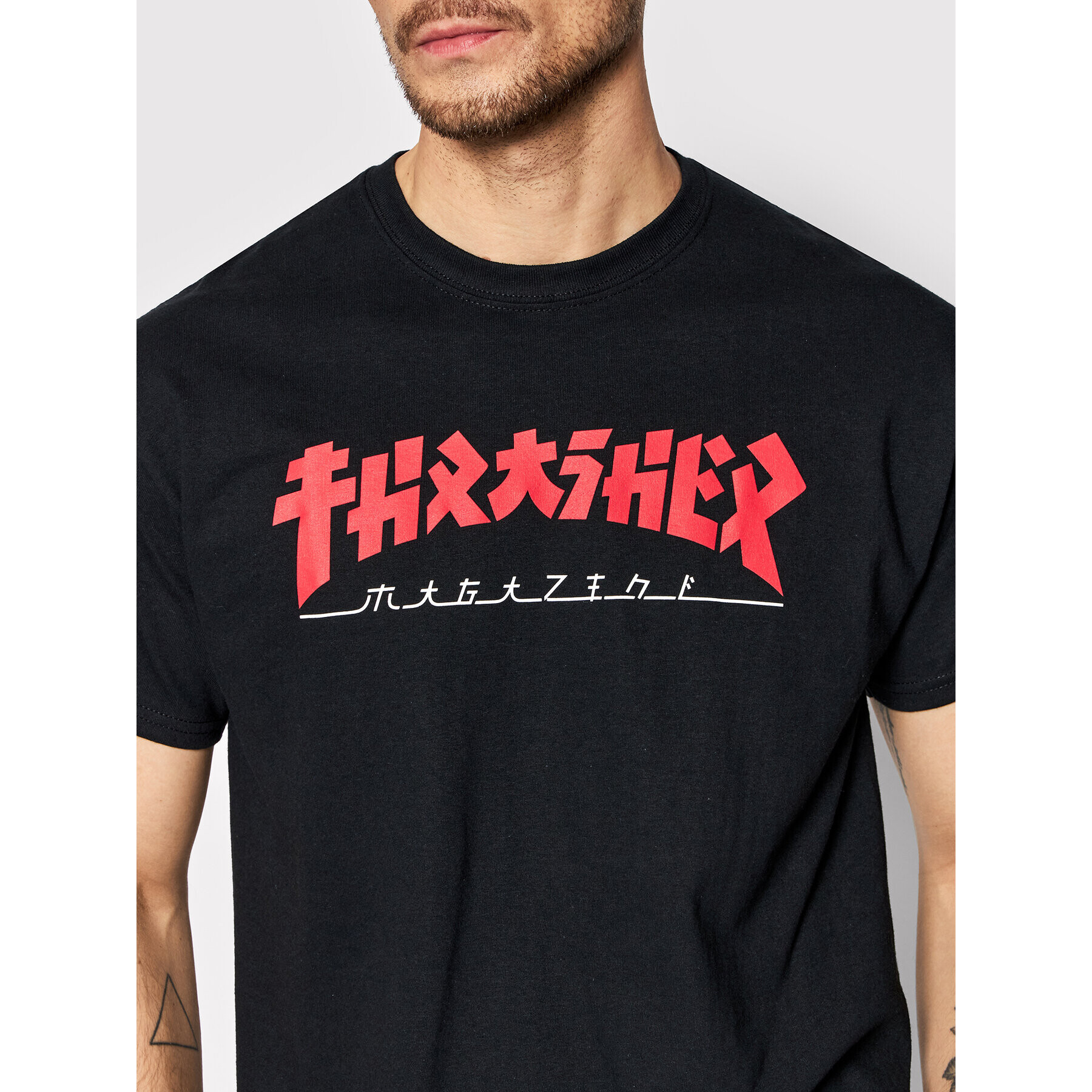 Thrasher T-Shirt Godzilla Černá Regular Fit - Pepit.cz