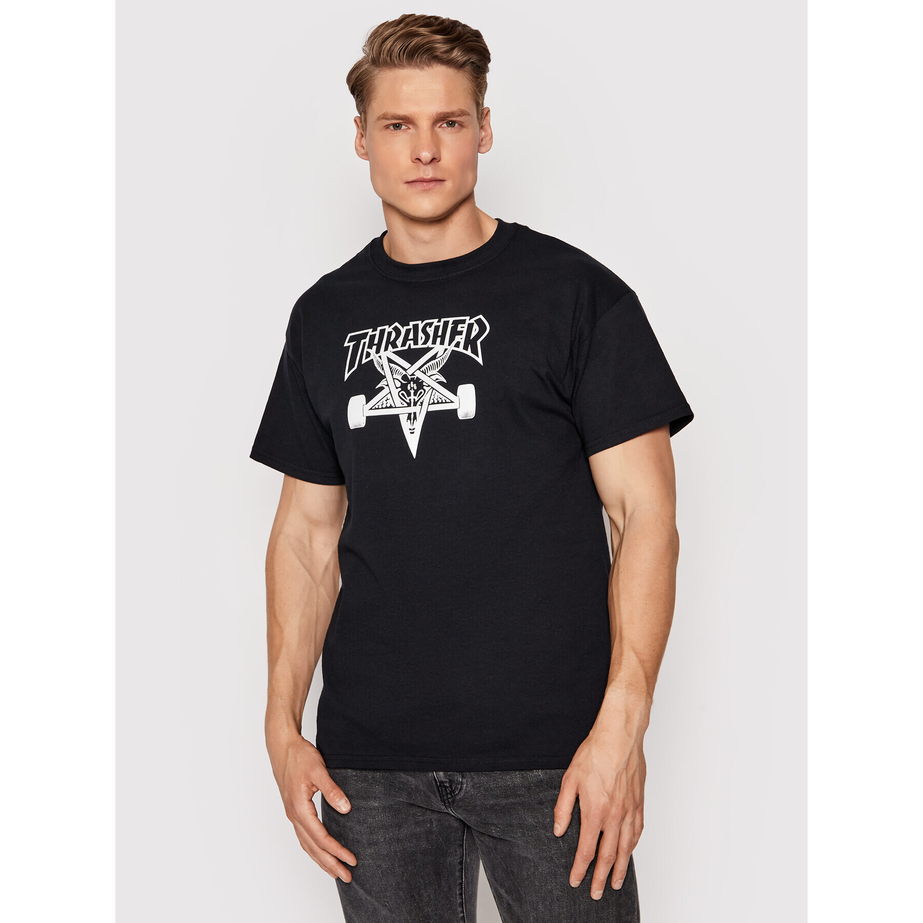 Thrasher T-Shirt Skategoat Černá Regular Fit - Pepit.cz