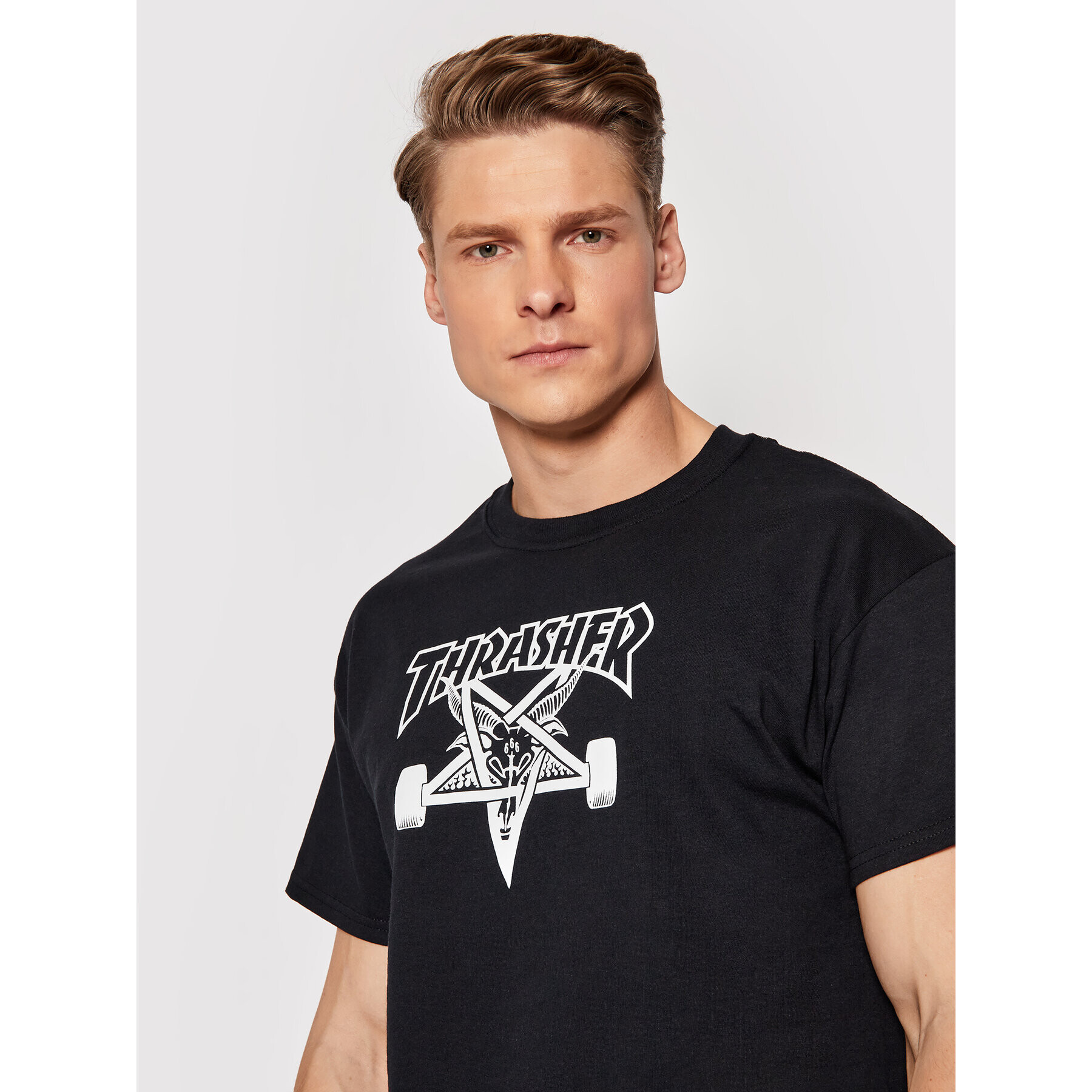 Thrasher T-Shirt Skategoat Černá Regular Fit - Pepit.cz