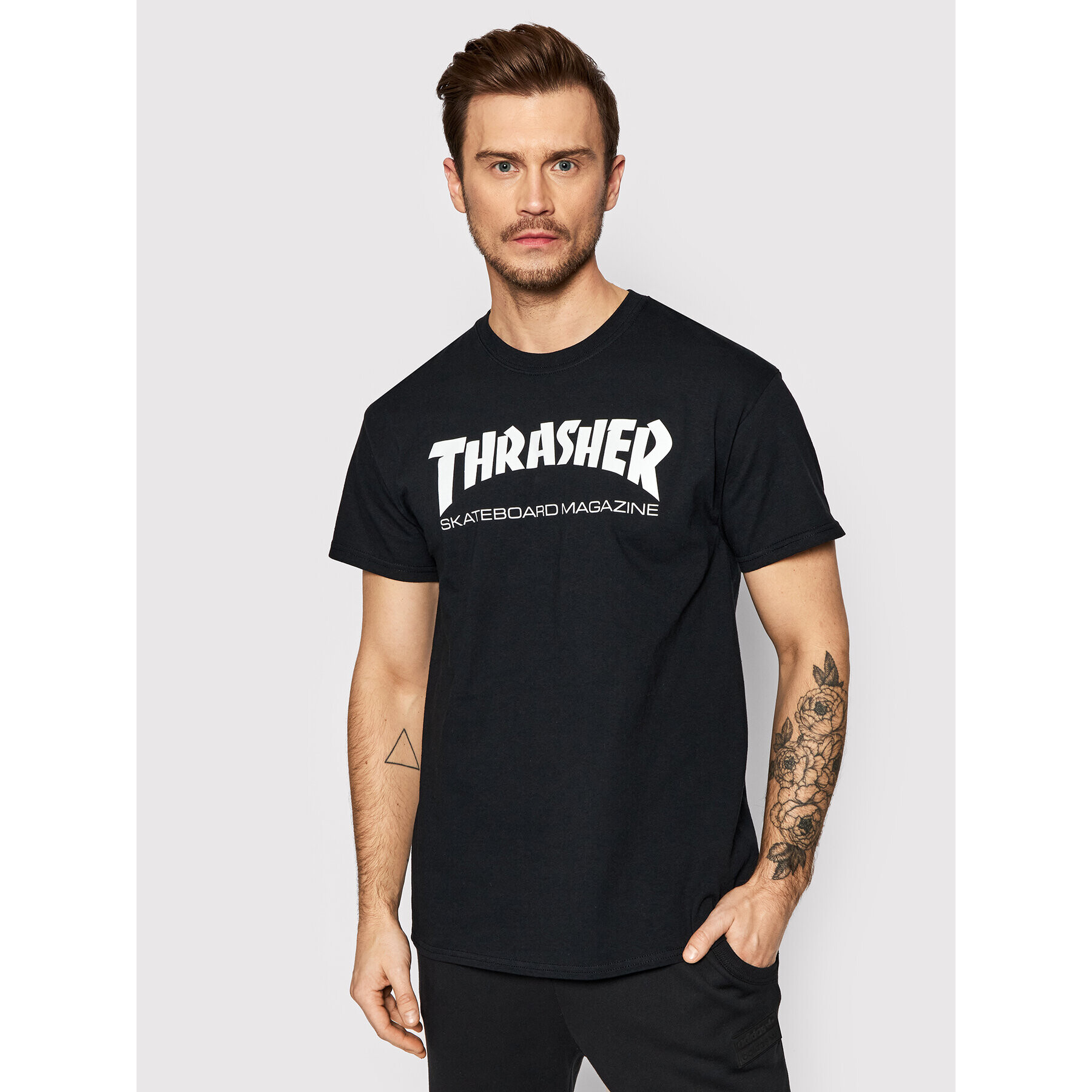 Thrasher T-Shirt Skatemag Černá Regular Fit - Pepit.cz