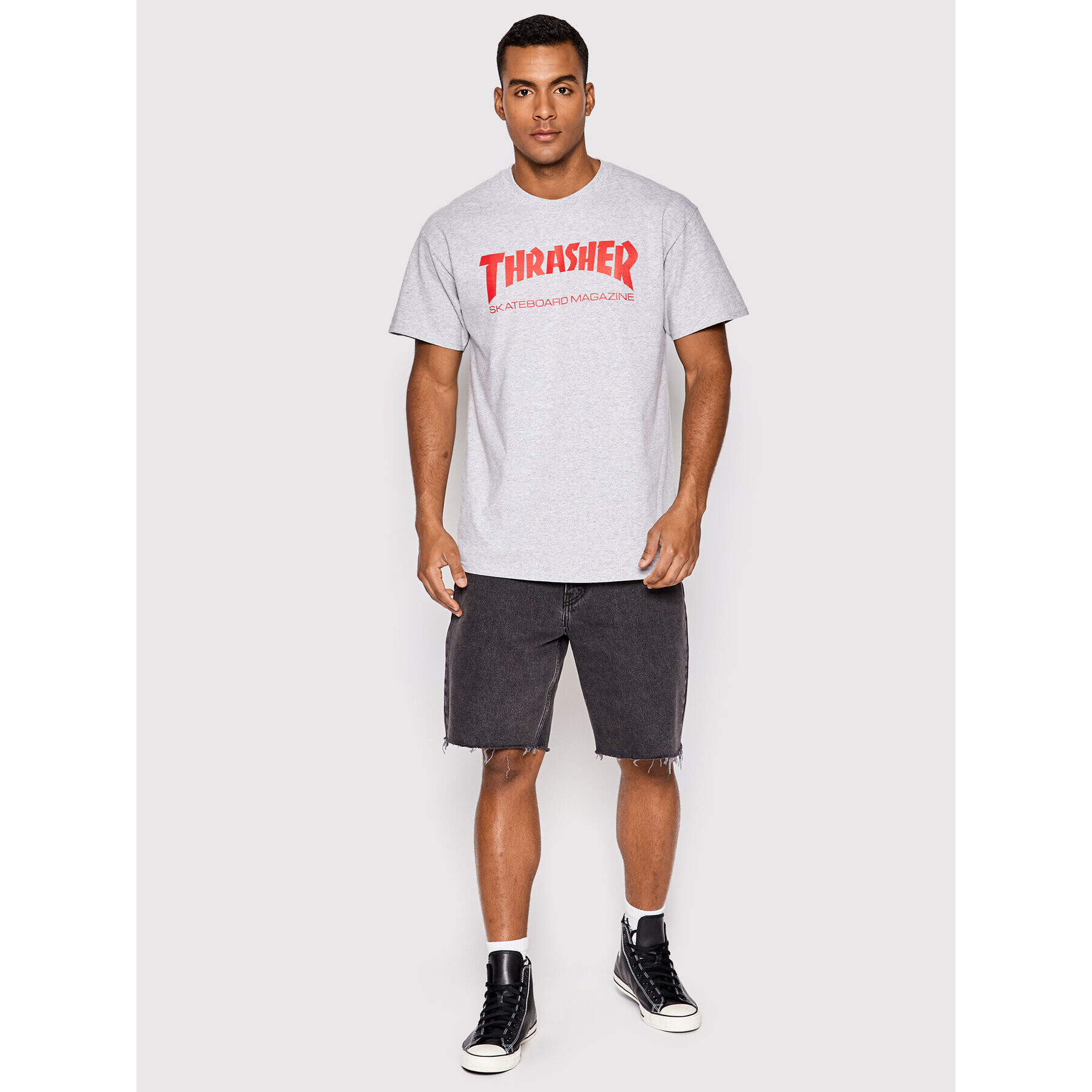 Thrasher T-Shirt Skatemag Šedá Regular Fit - Pepit.cz