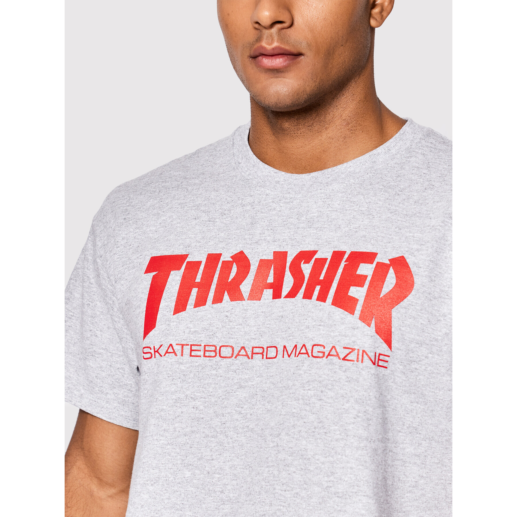 Thrasher T-Shirt Skatemag Šedá Regular Fit - Pepit.cz