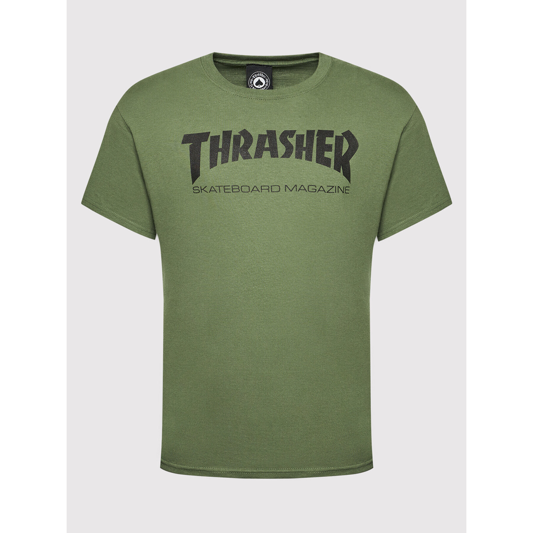 Thrasher T-Shirt Skatemag Zelená Regular Fit - Pepit.cz