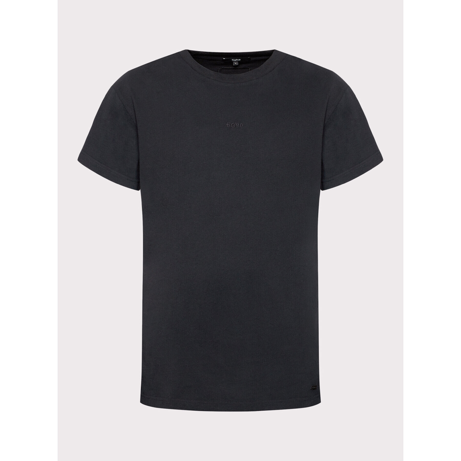 Tigha T-Shirt Delian Logo 106327 Černá Regular Fit - Pepit.cz