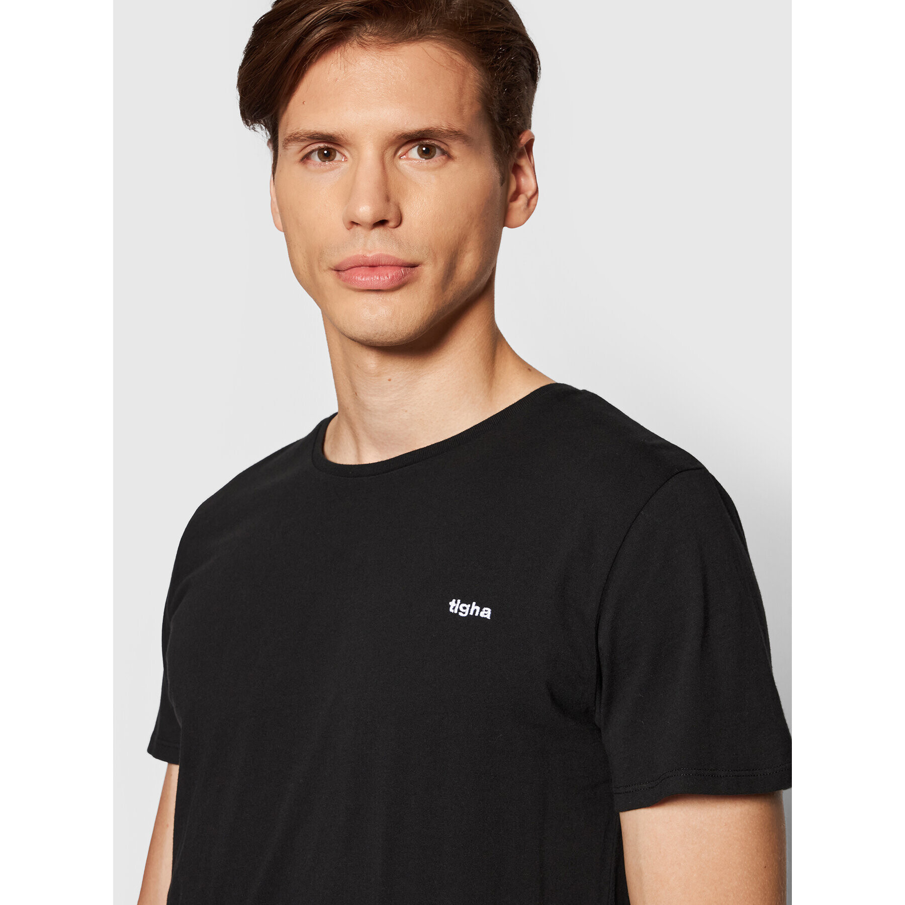 Tigha T-Shirt Hein 104889 Černá Regular Fit - Pepit.cz