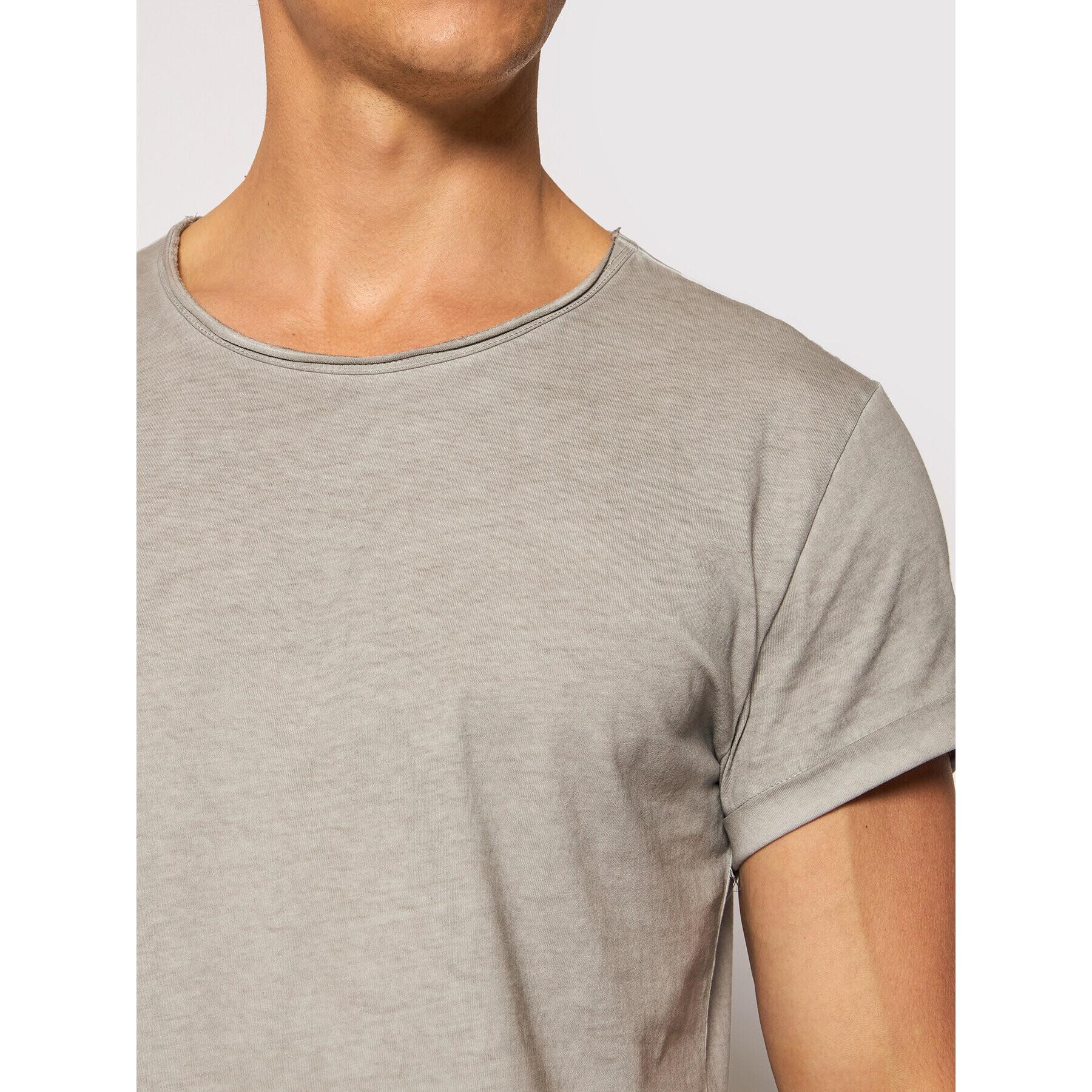 Tigha T-Shirt Milo 100107 Šedá Regular Fit - Pepit.cz