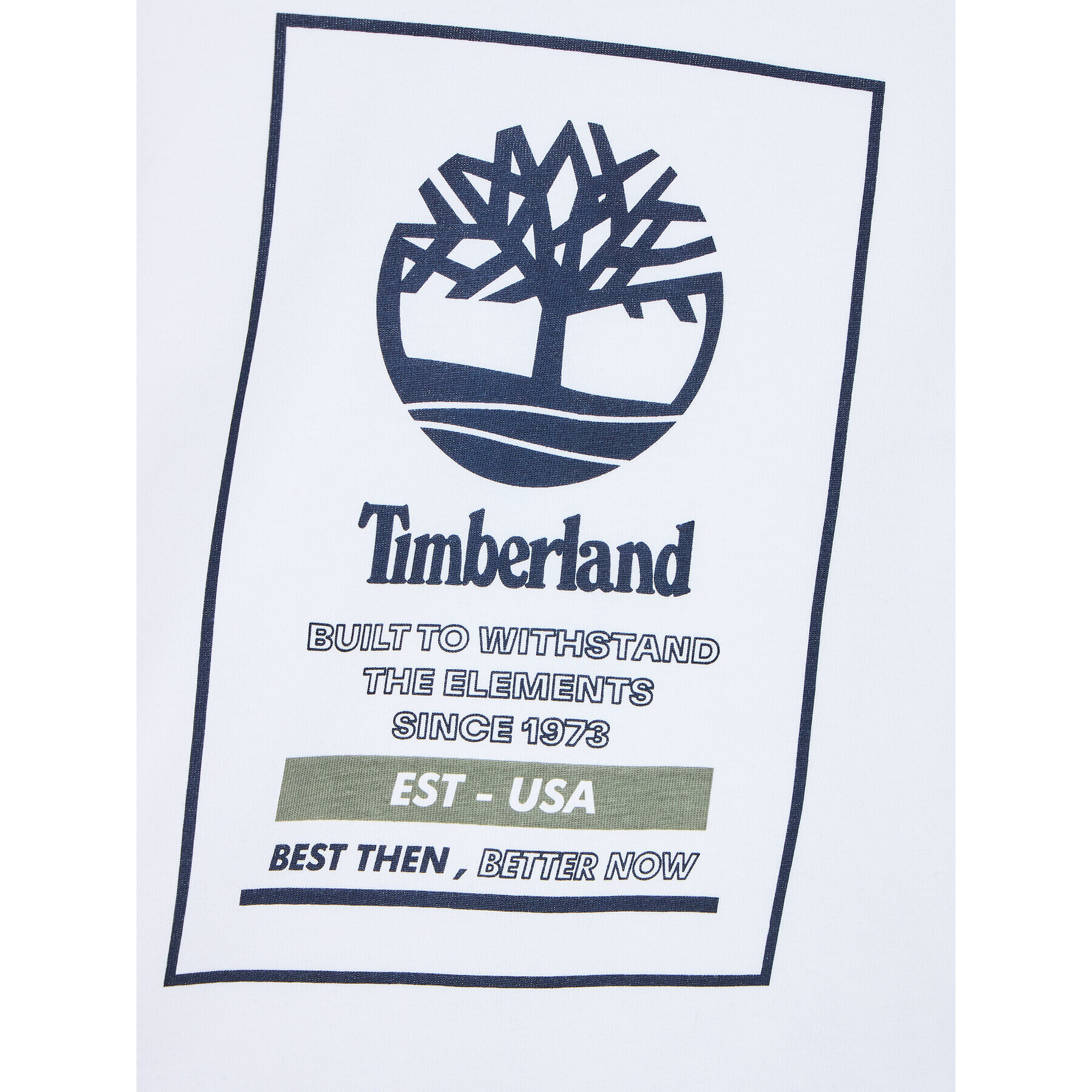 Timberland Halenka T25T75 D Bílá Regular Fit - Pepit.cz