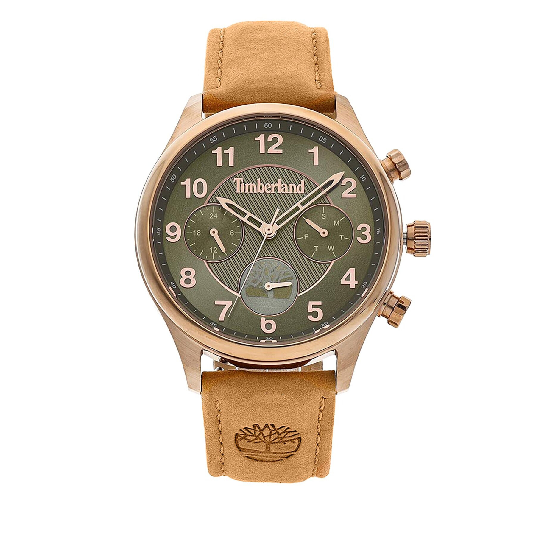 Timberland Hodinky Ballardvale TDWLF2200101 Hnědá - Pepit.cz