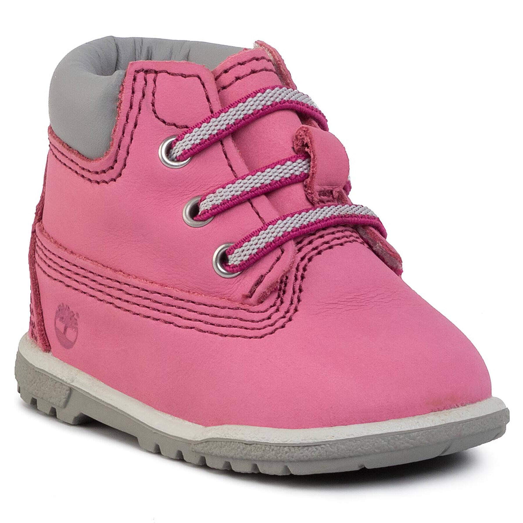 Timberland Kotníková obuv Crib Bootie TB06684R6611 Růžová - Pepit.cz