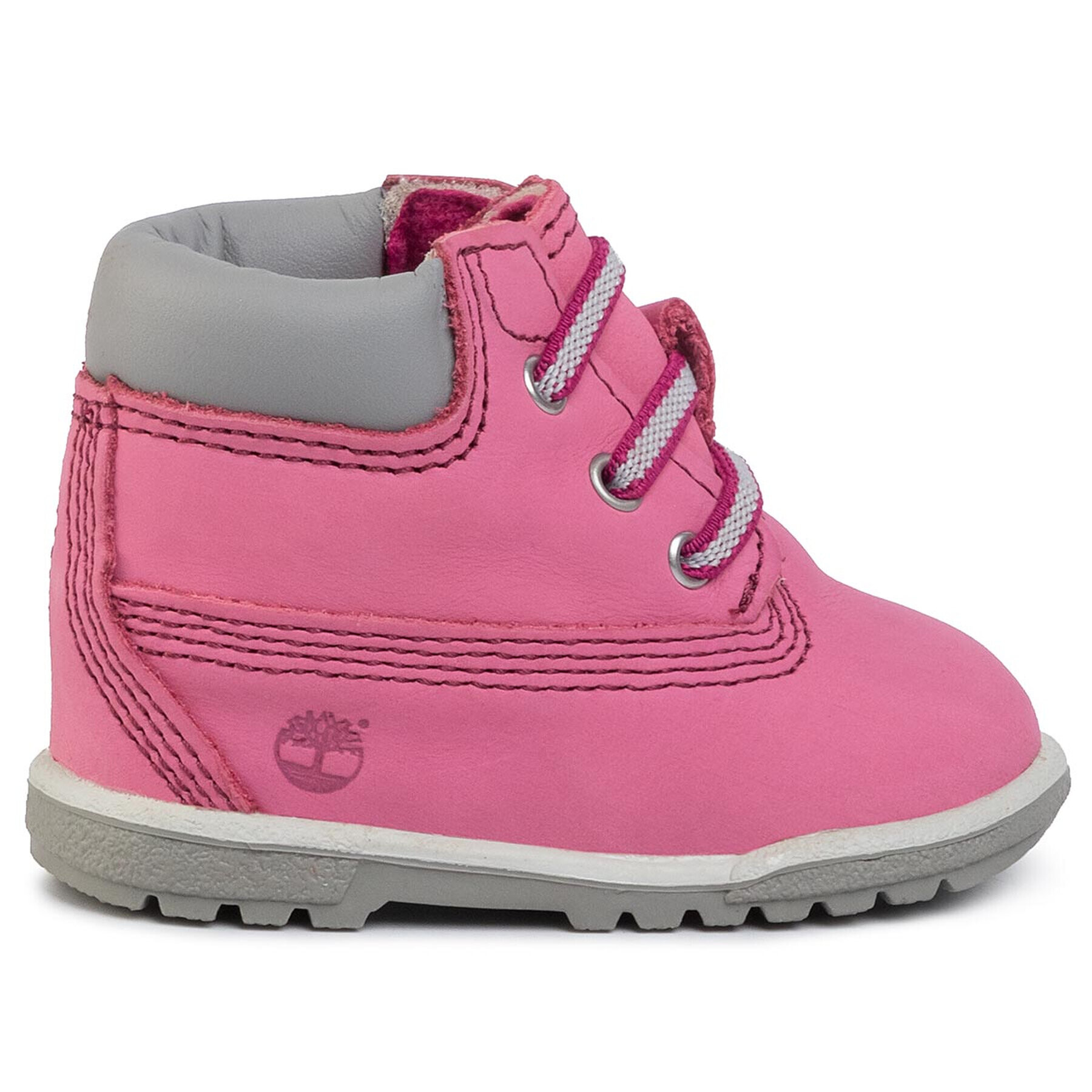 Timberland Kotníková obuv Crib Bootie TB06684R6611 Růžová - Pepit.cz