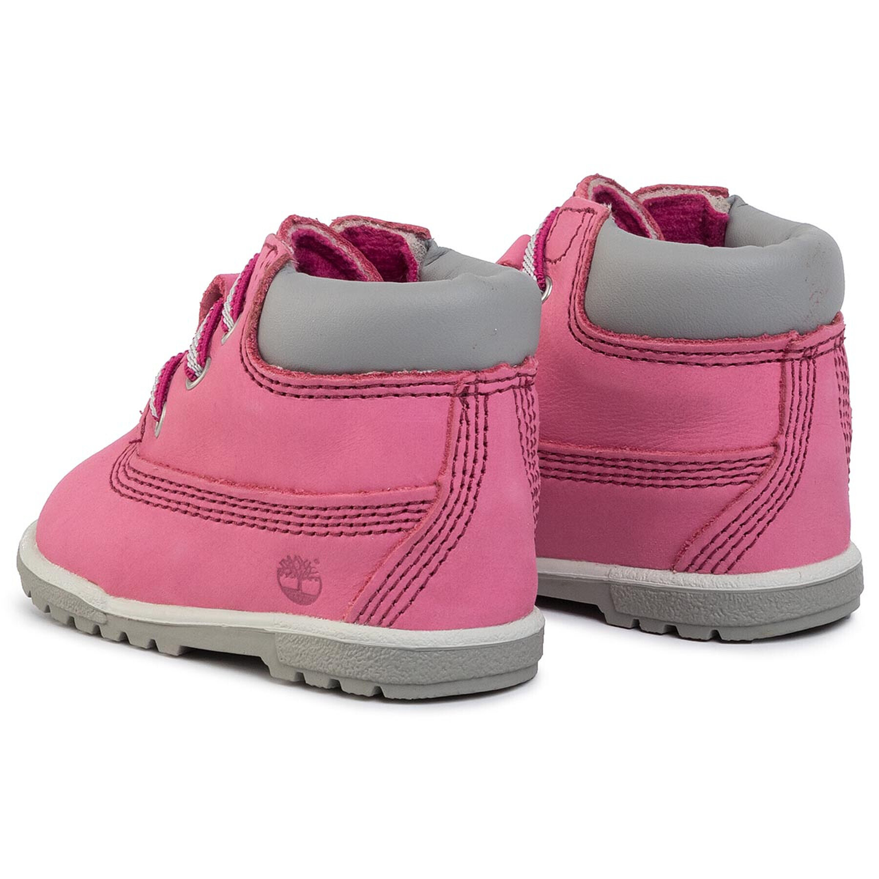 Timberland Kotníková obuv Crib Bootie TB06684R6611 Růžová - Pepit.cz