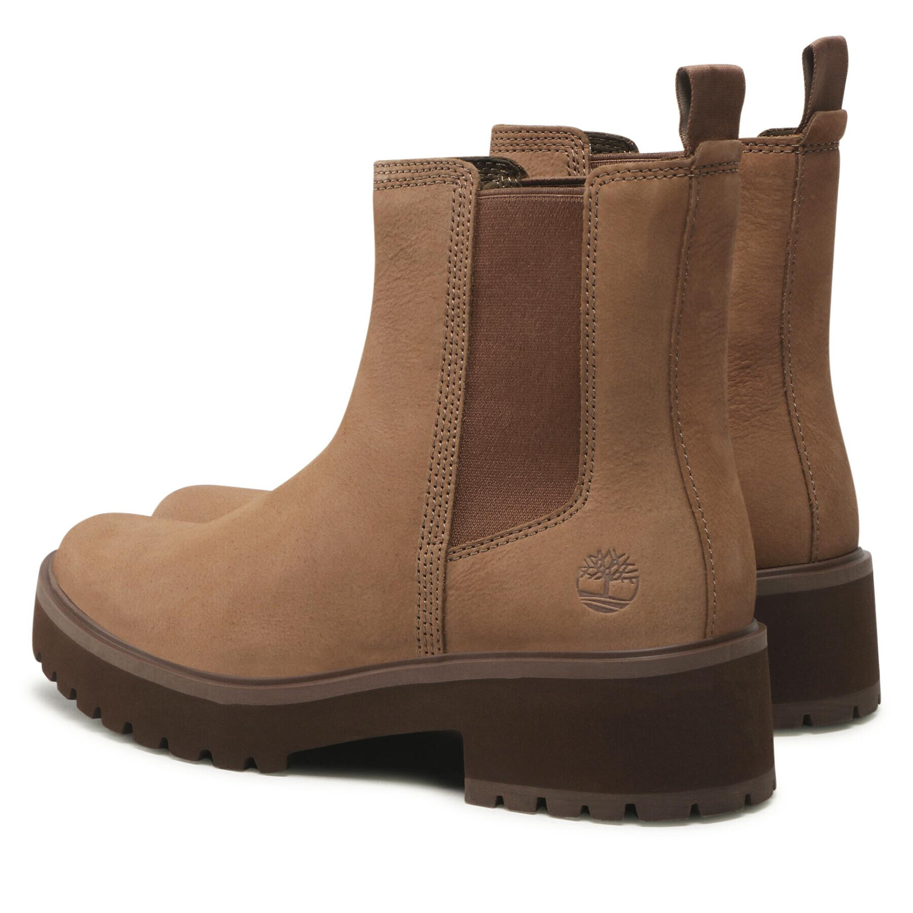 Timberland Kotníková obuv s elastickým prvkem Carnaby Cool Basic Chlsea TB0A5NQ7D691 Hnědá - Pepit.cz