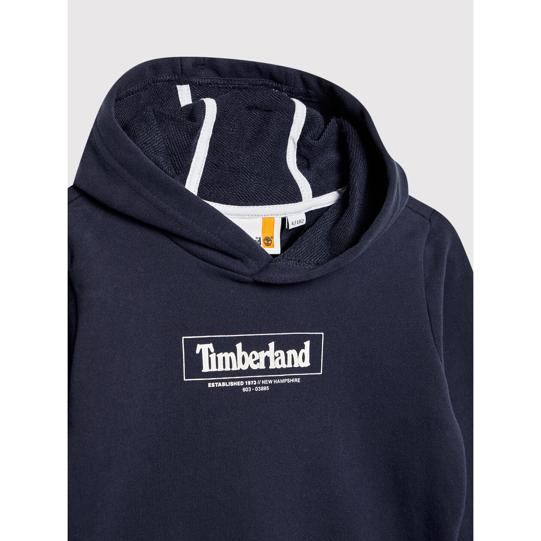 Timberland Mikina T25T09 D Tmavomodrá Regular Fit - Pepit.cz