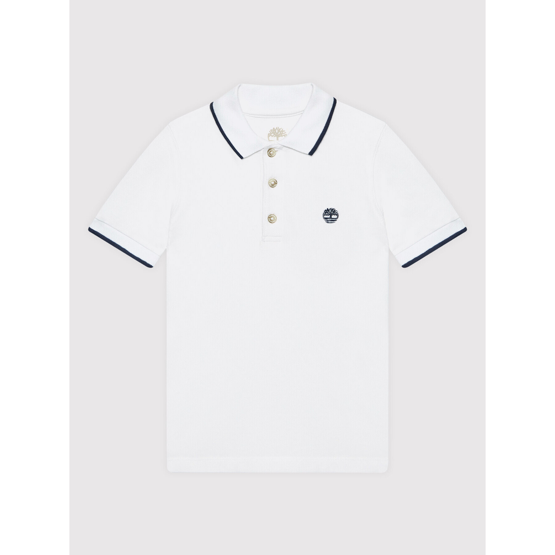 Timberland Polokošile T25P21 S Bílá Regular Fit - Pepit.cz