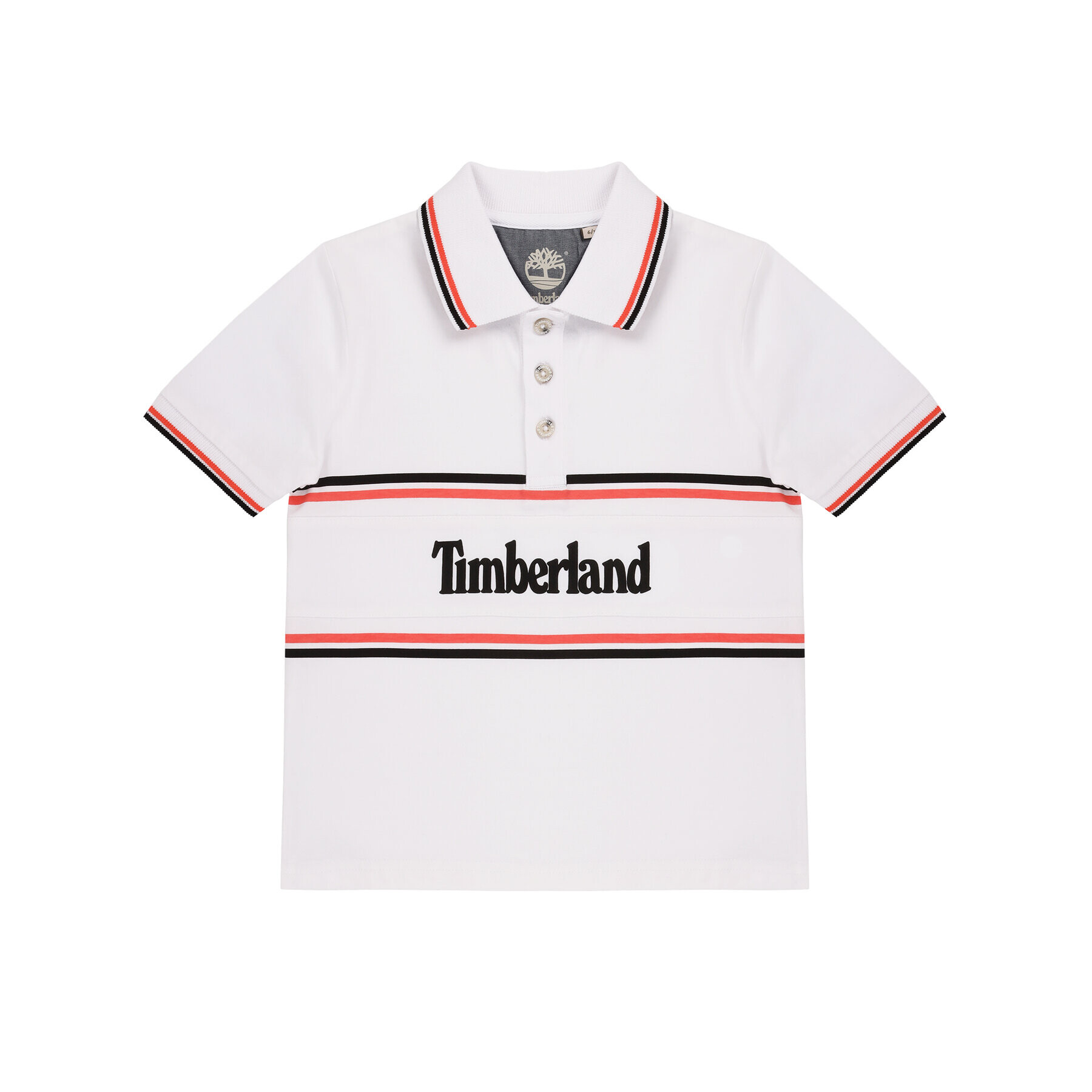 Timberland Polokošile T25Q83 D Bílá Regular Fit - Pepit.cz