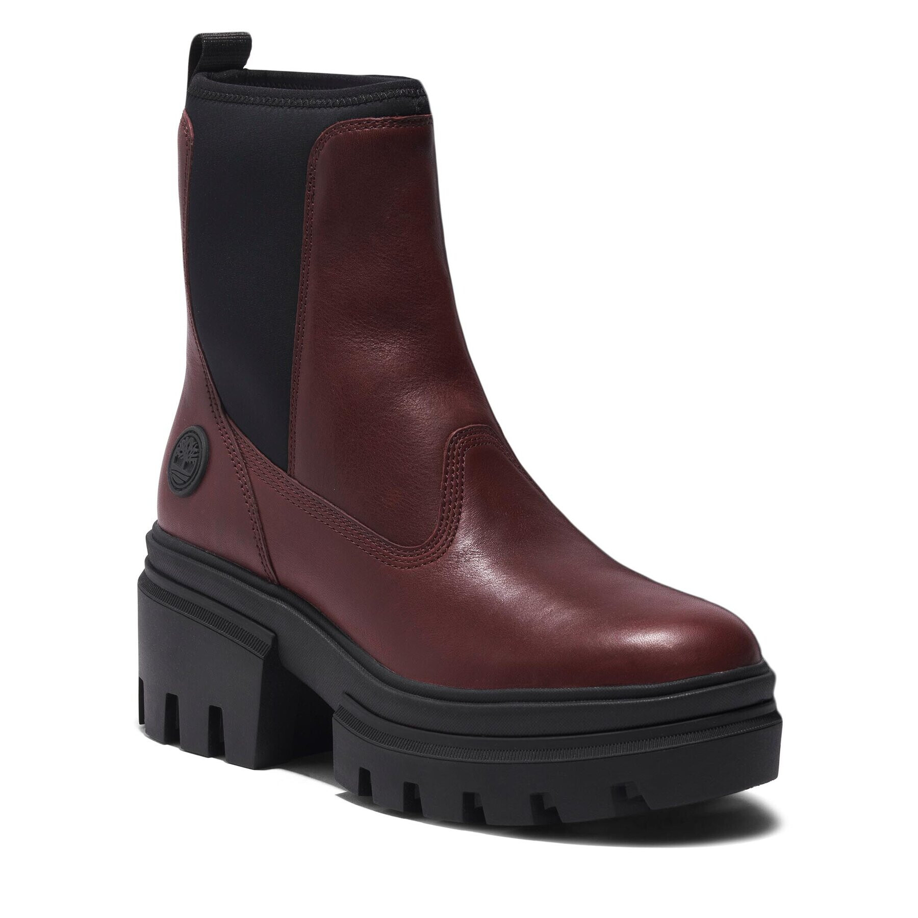 Timberland Polokozačky Everleigh Boot Chelsea TB0A5YJ8C601 Bordó - Pepit.cz