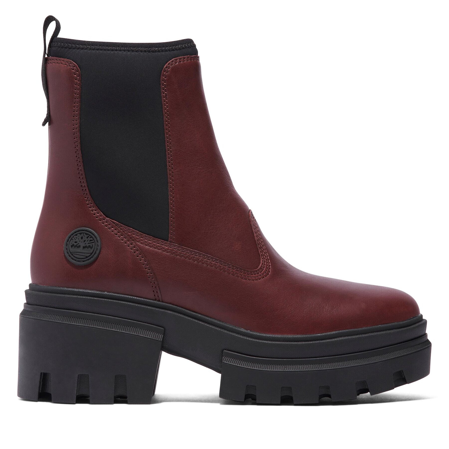 Timberland Polokozačky Everleigh Boot Chelsea TB0A5YJ8C601 Bordó - Pepit.cz