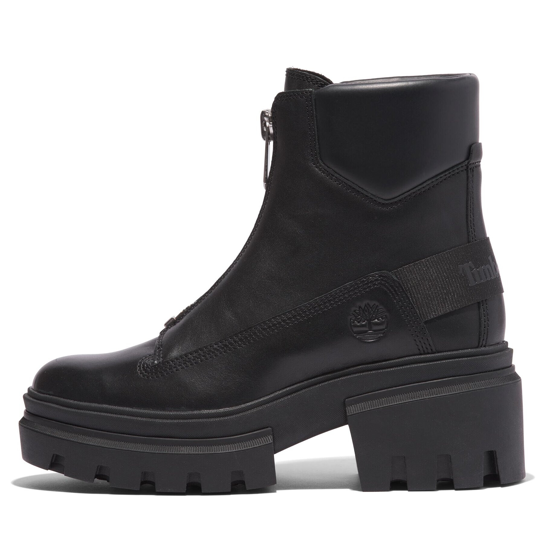 Timberland Polokozačky Everleigh Boot Front Zip TB0A5YJV0151 Černá - Pepit.cz