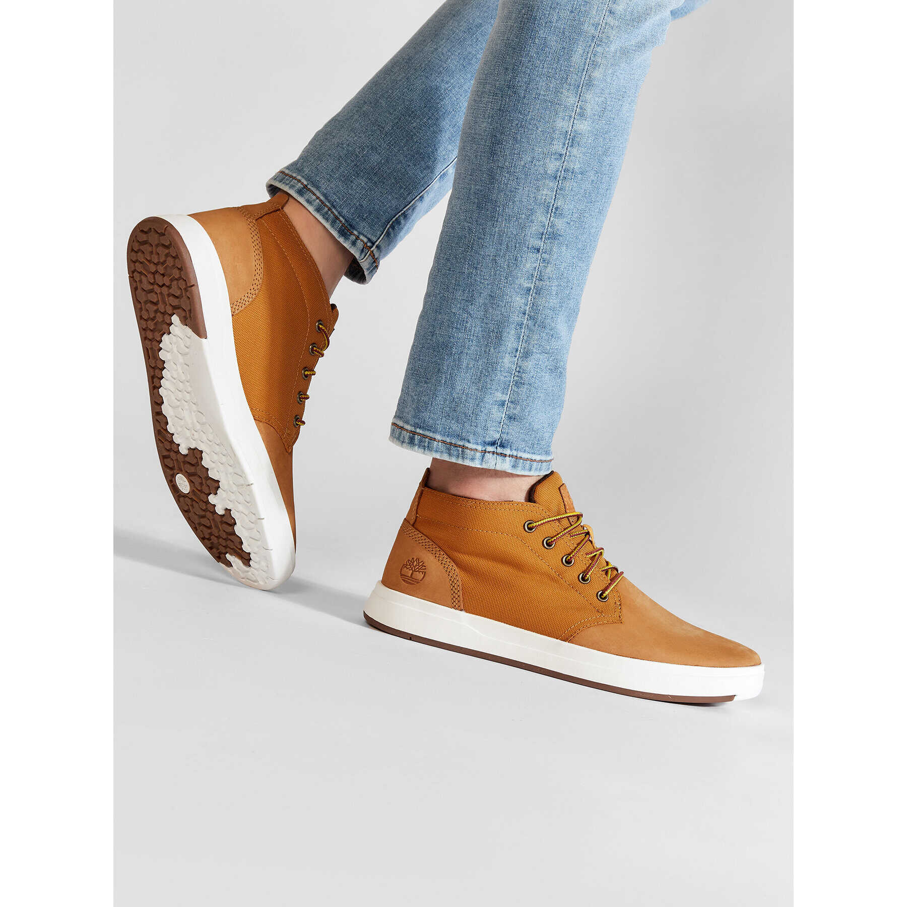 Timberland Sneakersy Davis Square TB0A1OI32311 Hnědá - Pepit.cz