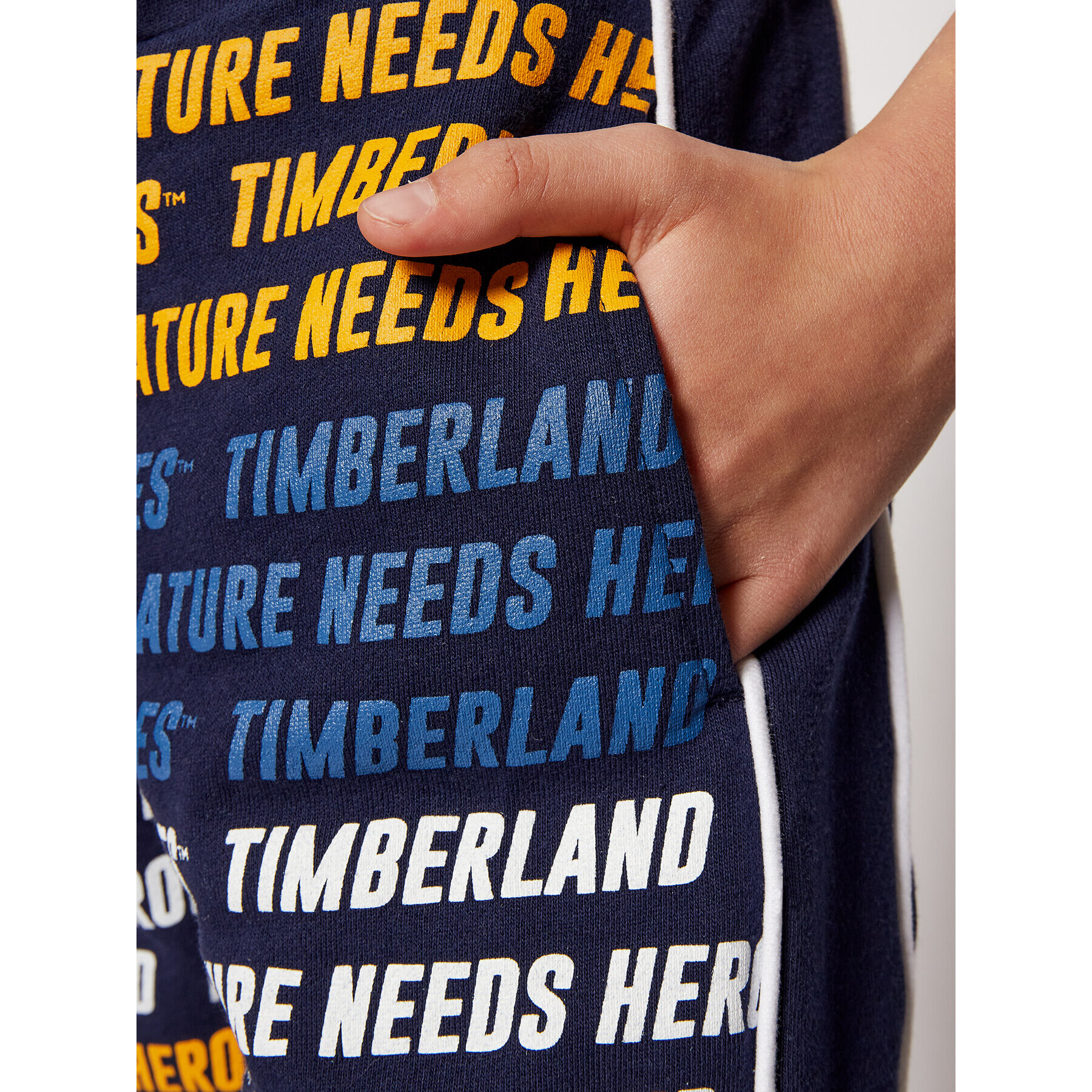 Timberland Sportovní kraťasy T24B37 S Tmavomodrá Regular Fit - Pepit.cz