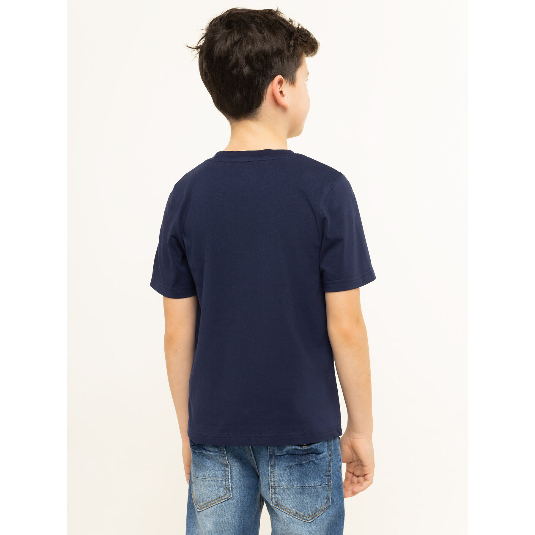 Timberland T-Shirt T25P12 Tmavomodrá Regular Fit - Pepit.cz