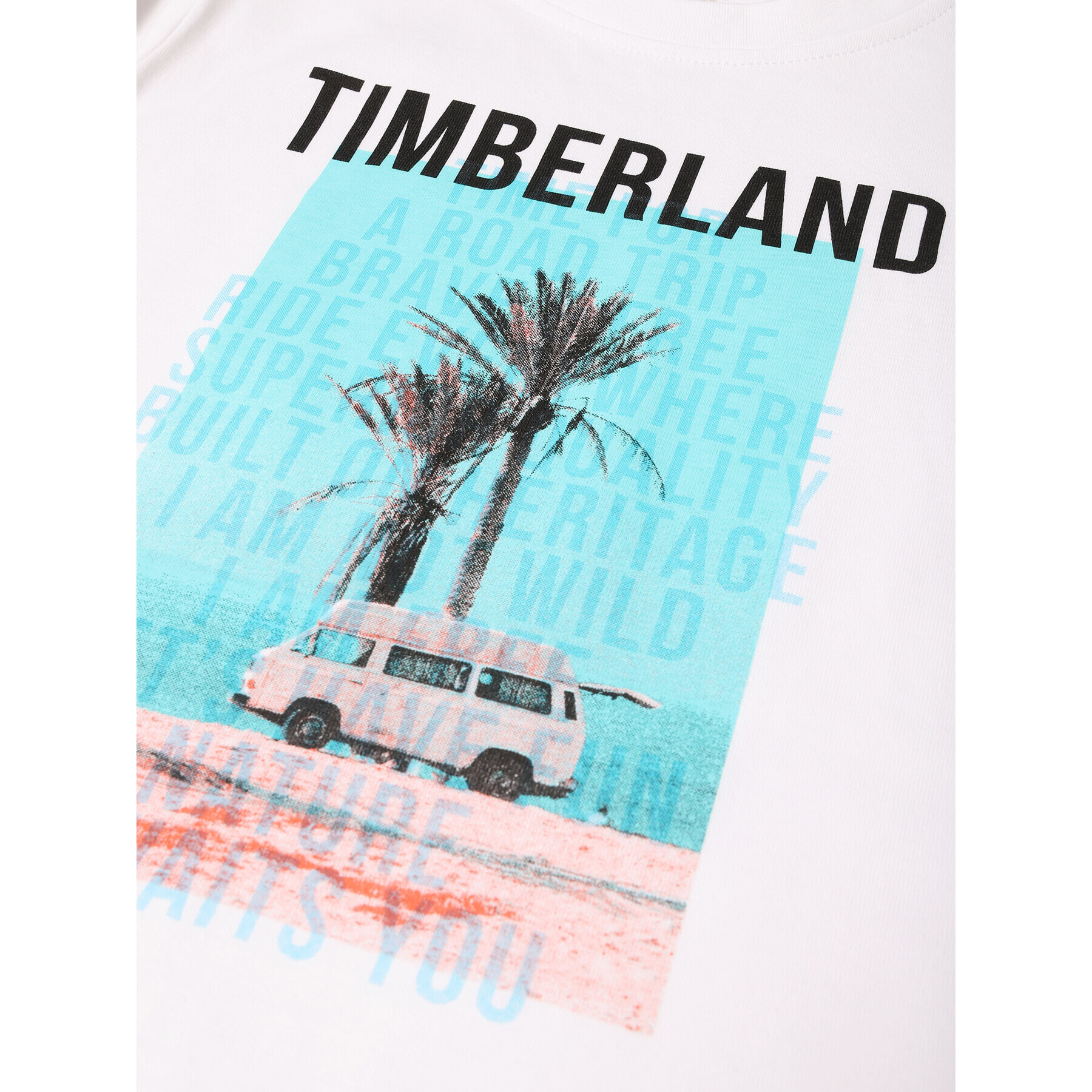 Timberland T-Shirt T25Q72 D Bílá Regular Fit - Pepit.cz