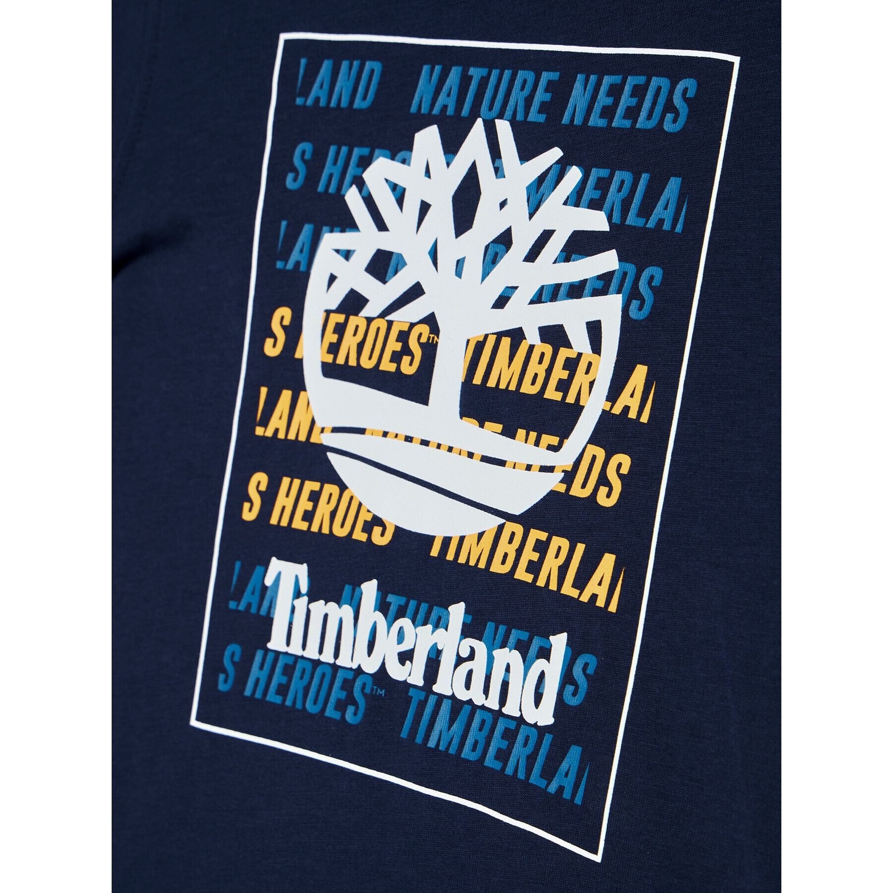 Timberland T-Shirt T25R83 S Tmavomodrá Regular Fit - Pepit.cz