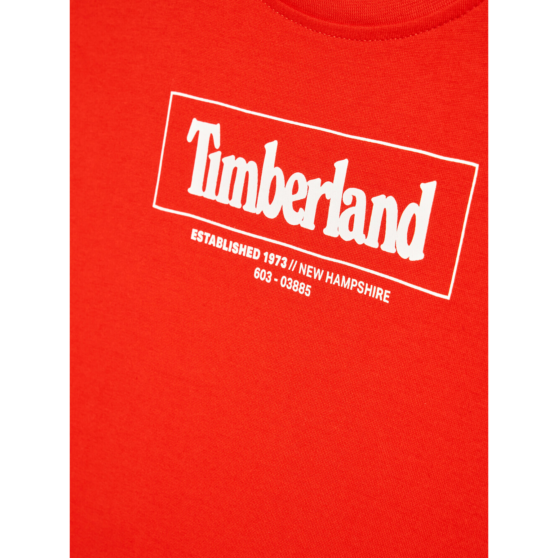 Timberland T-Shirt T25S81 D Červená Regular Fit - Pepit.cz