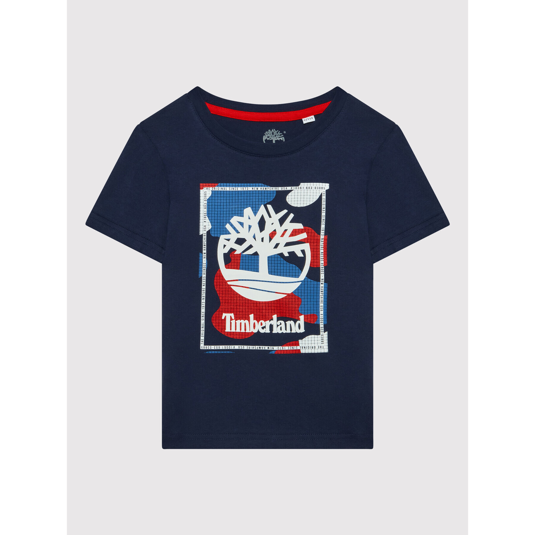 Timberland T-Shirt T25S84 D Tmavomodrá Regular Fit - Pepit.cz