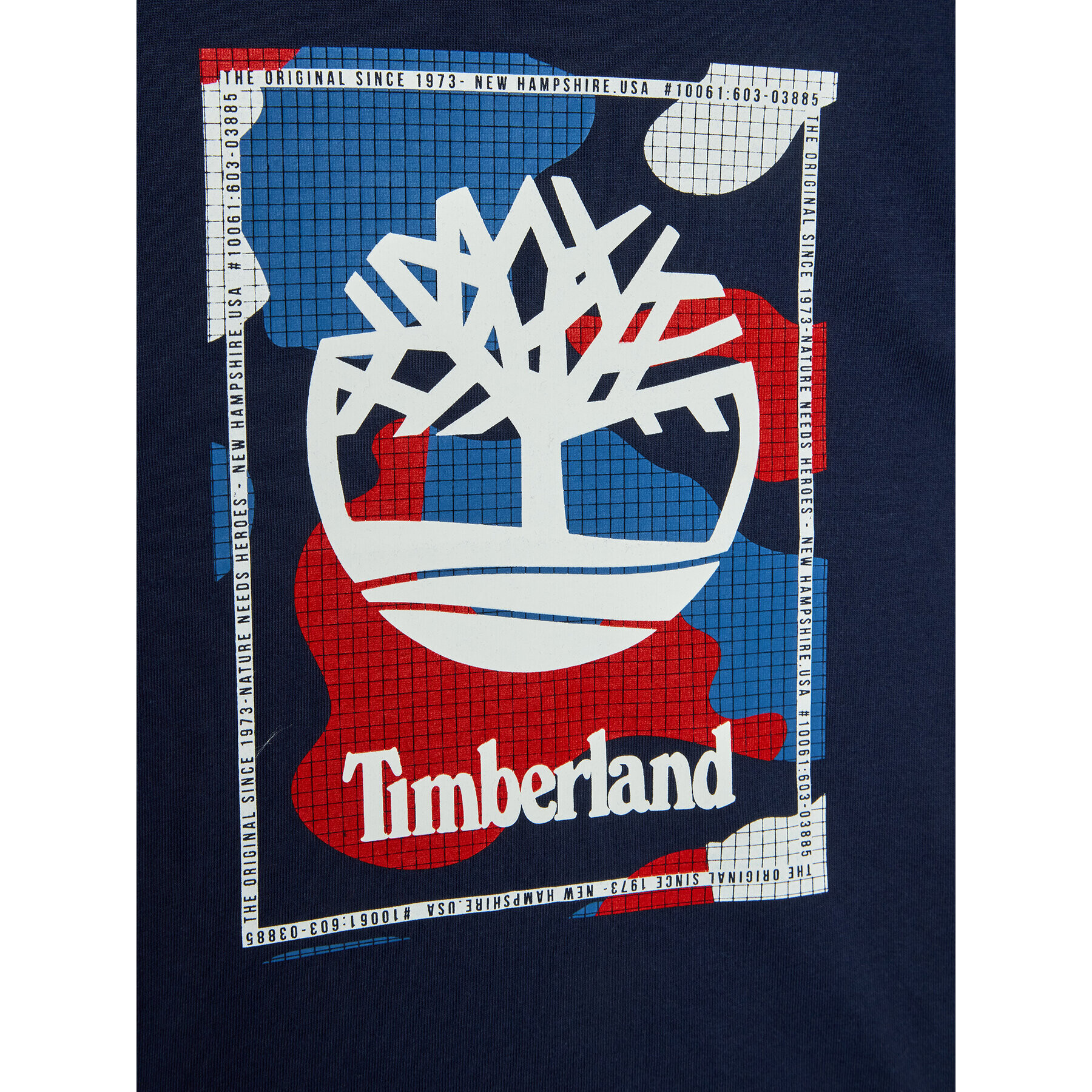 Timberland T-Shirt T25S84 D Tmavomodrá Regular Fit - Pepit.cz