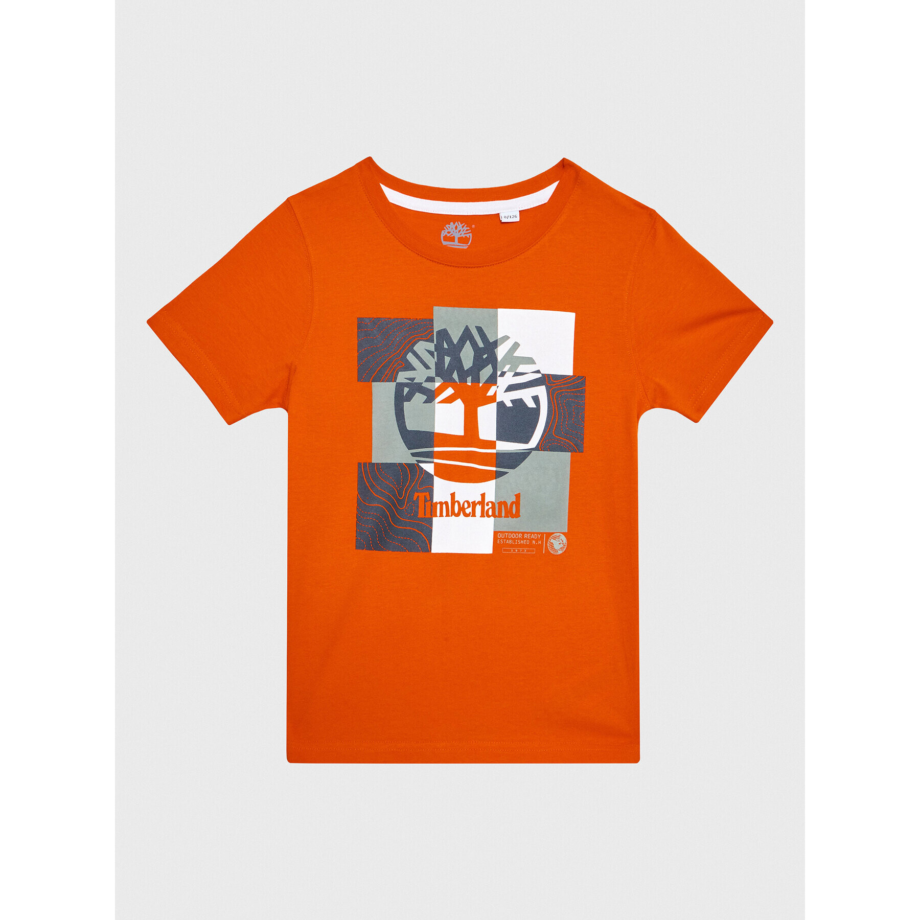 Timberland T-Shirt T25T80 D Oranžová Regular Fit - Pepit.cz