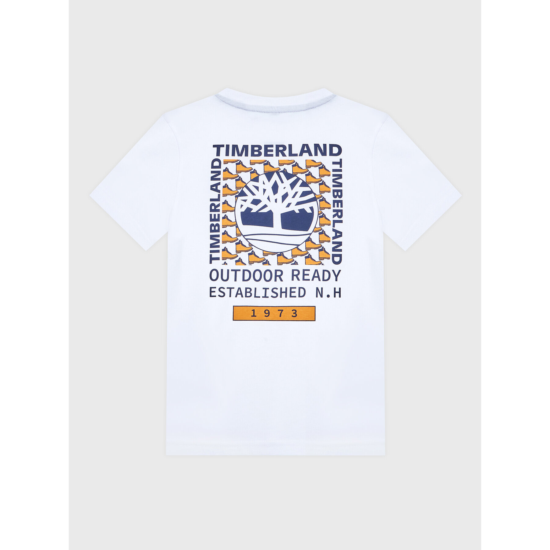 Timberland T-Shirt T25T84 D Bílá Regular Fit - Pepit.cz