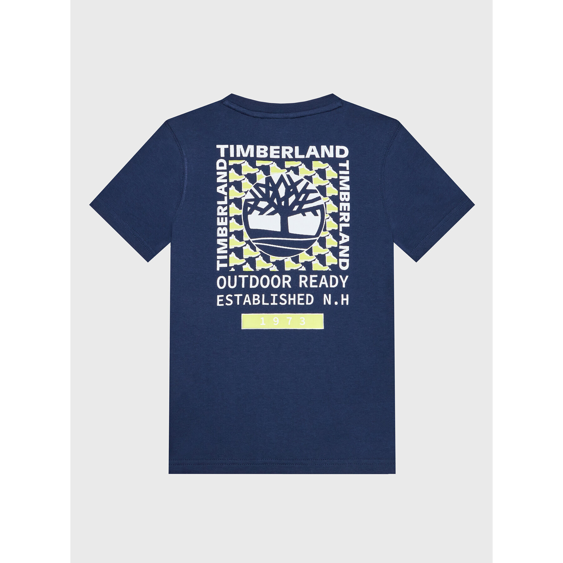 Timberland T-Shirt T25T84 D Tmavomodrá Regular Fit - Pepit.cz