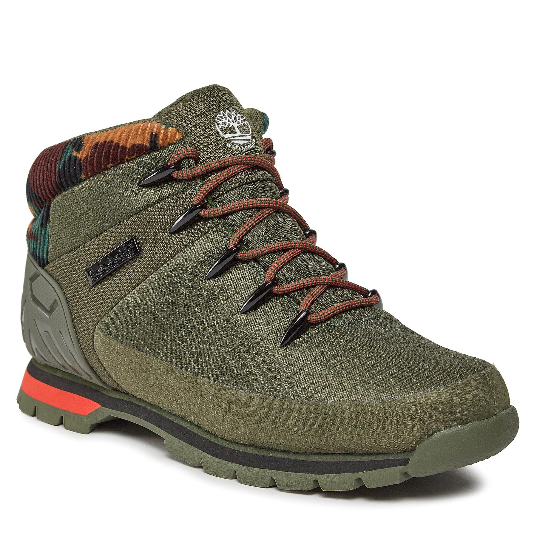 Timberland Trekingová obuv Euro Sprint Fabric Wp TB0A2K7QA581 Zelená - Pepit.cz