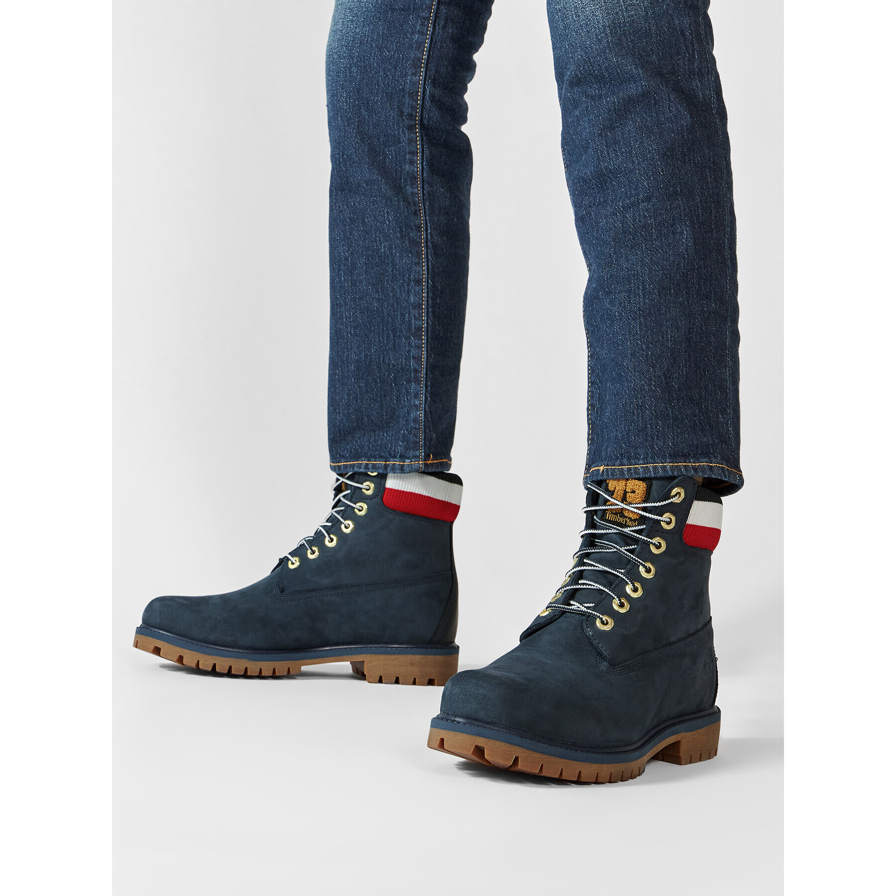 Timberland Turistická obuv 6''Prem Rubber TB0A2M590191 Tmavomodrá - Pepit.cz