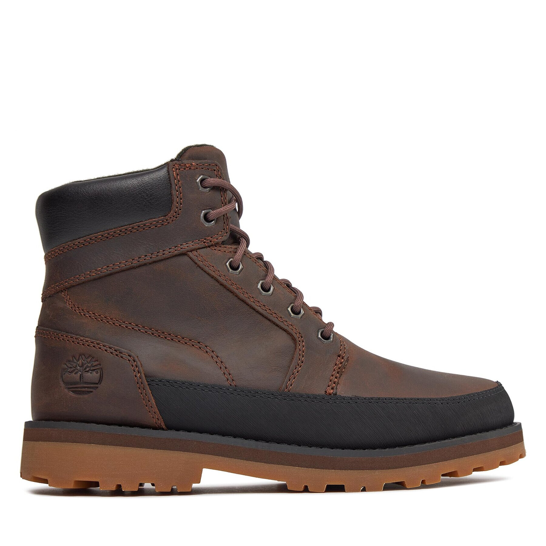 Timberland Turistická obuv Courma Kid Boot W/ Rand TB0A62W19311 Hnědá - Pepit.cz