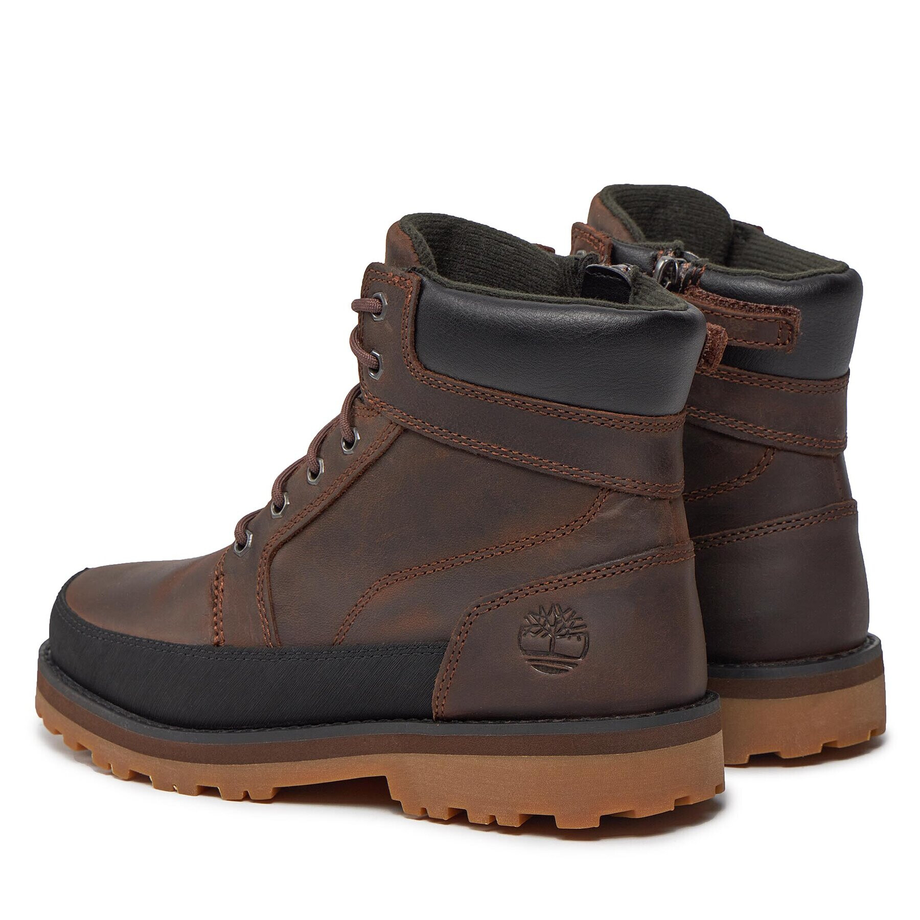 Timberland Turistická obuv Courma Kid Boot W/ Rand TB0A62W19311 Hnědá - Pepit.cz