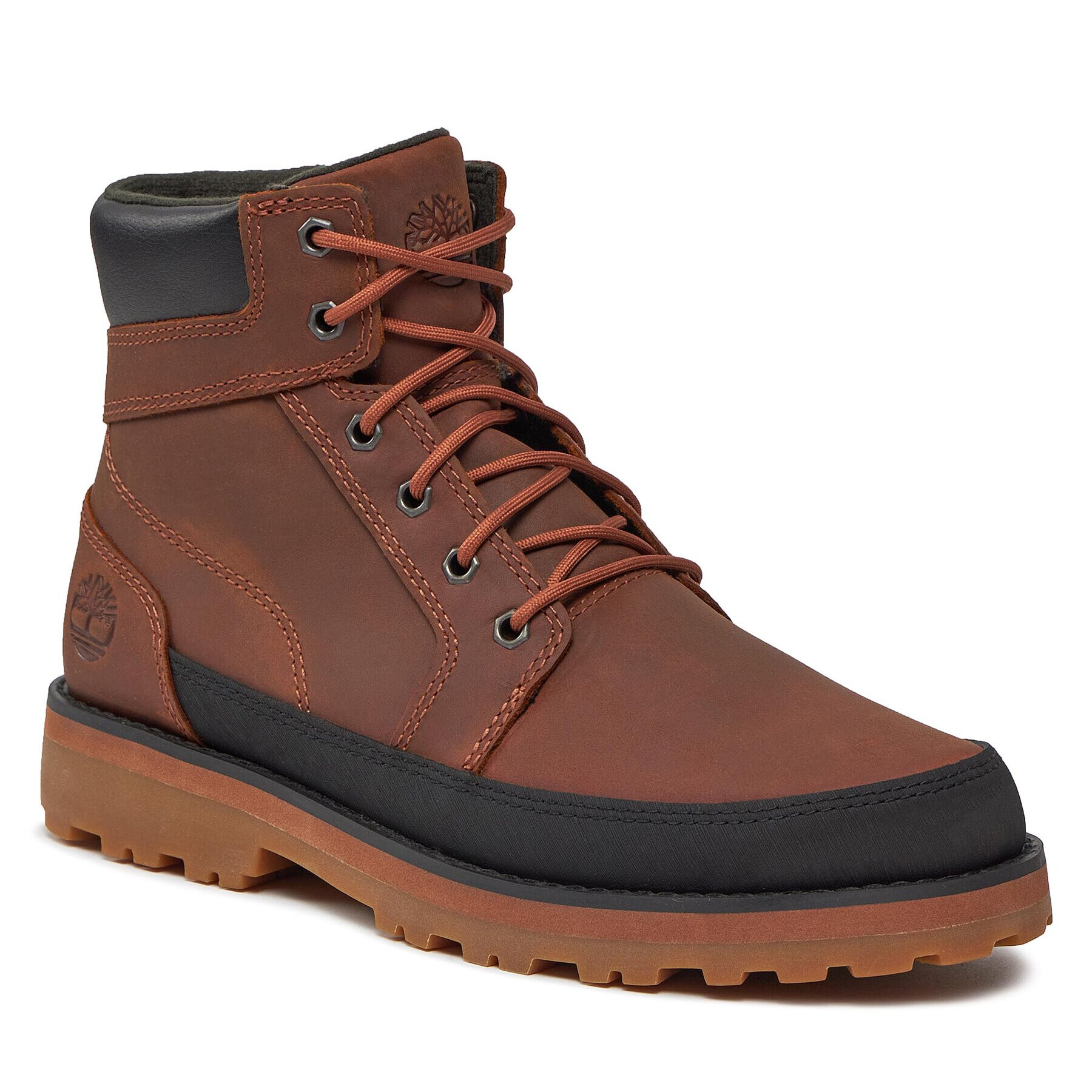 Timberland Turistická obuv Courma Kid Boot W/ Rand TB0A62WNF131 Hnědá - Pepit.cz