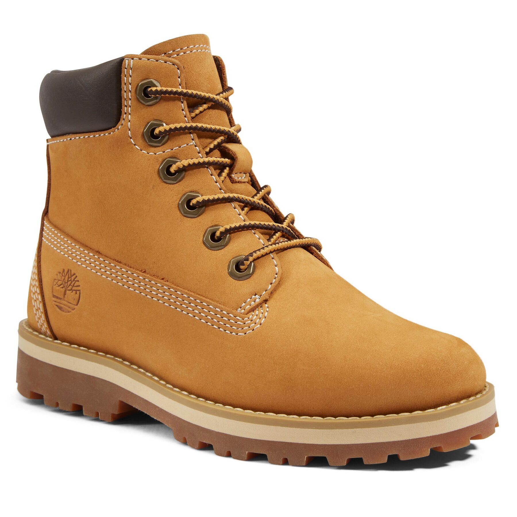 Timberland Turistická obuv Courma Kid Traditional6In TB0A27BB2311 Hnědá - Pepit.cz