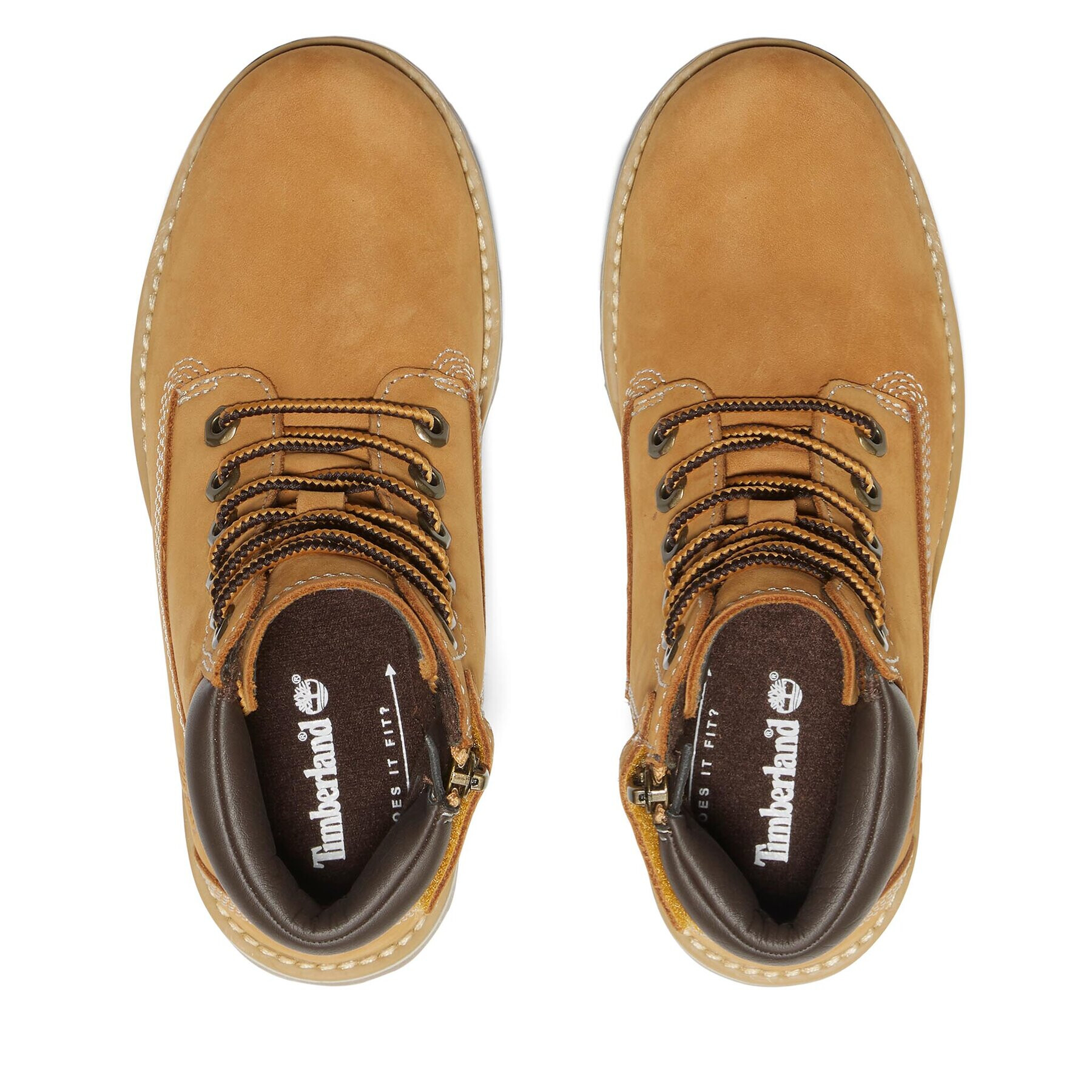 Timberland Turistická obuv Courma Kid Traditional6In TB0A27BB2311 Hnědá - Pepit.cz