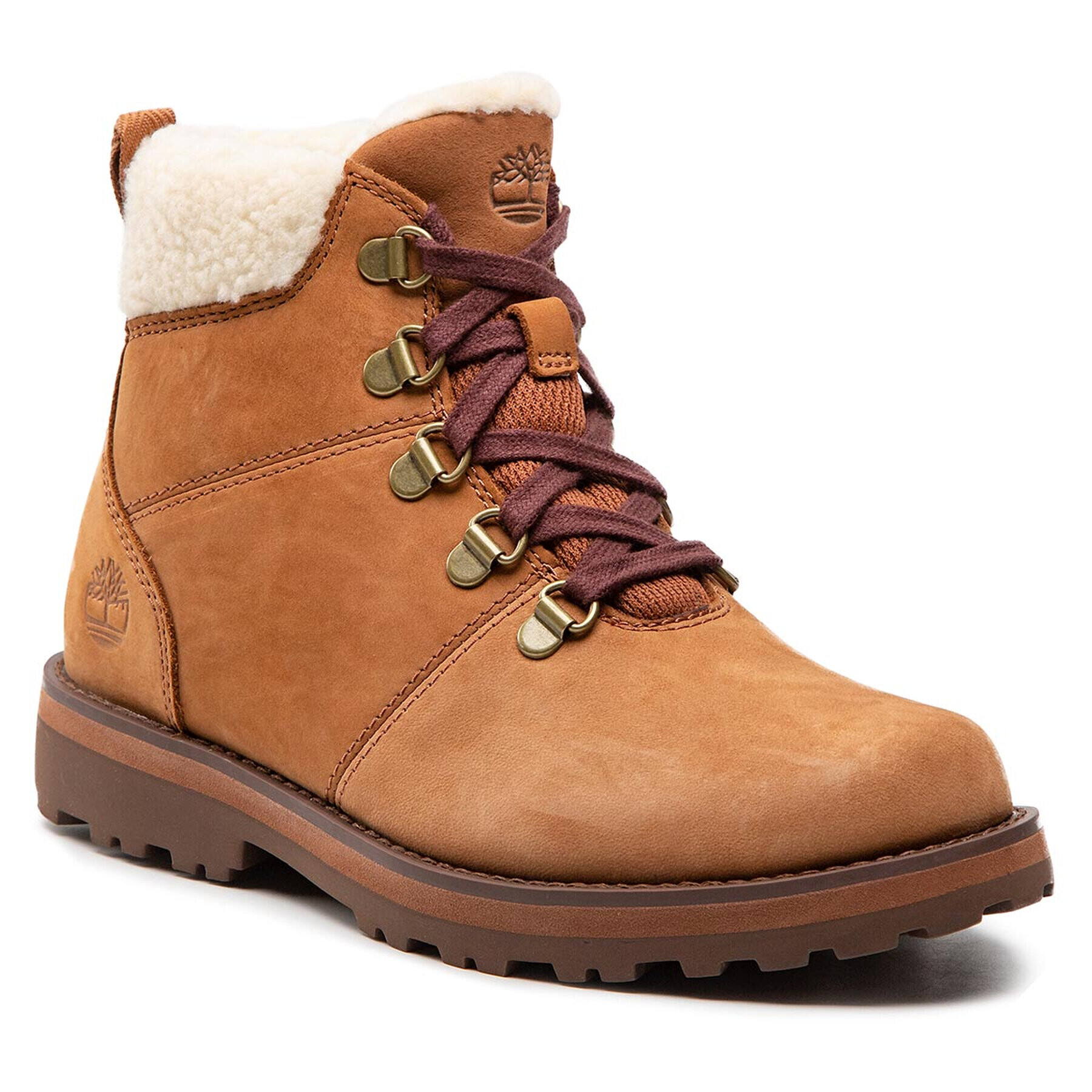 Timberland Turistická obuv Courma Kid Wl Hiker TB0A2MN2F131 Hnědá - Pepit.cz