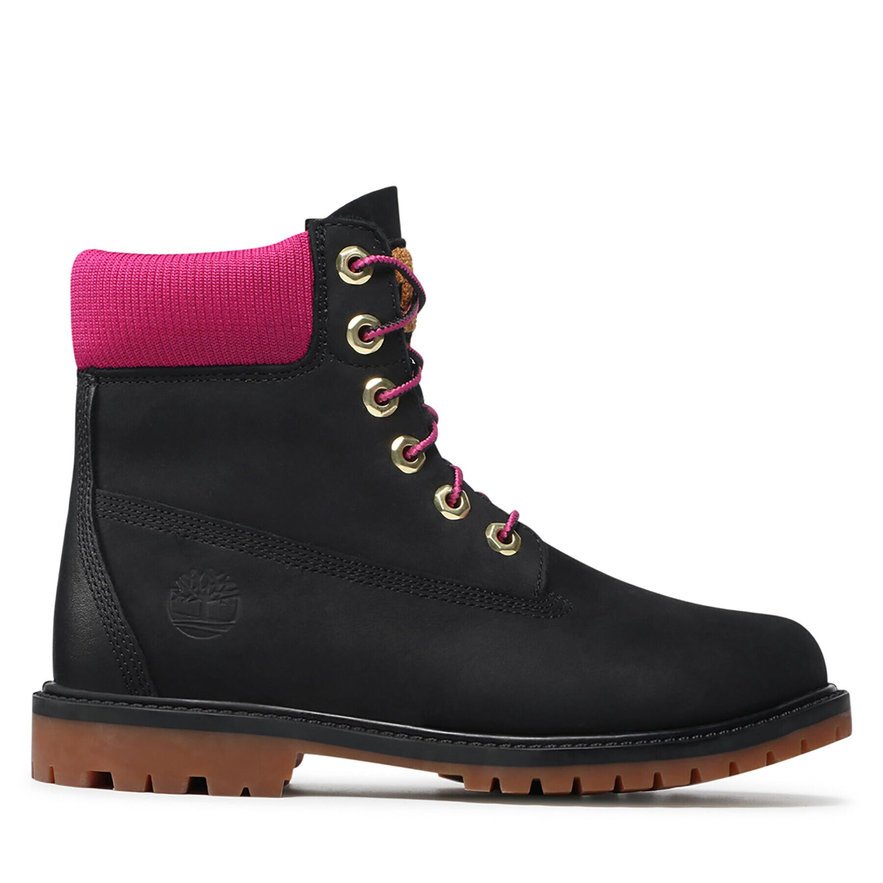 Timberland Turistická obuv Heritage 6 In Waterproof Boot TB0A44KX0011 Černá - Pepit.cz