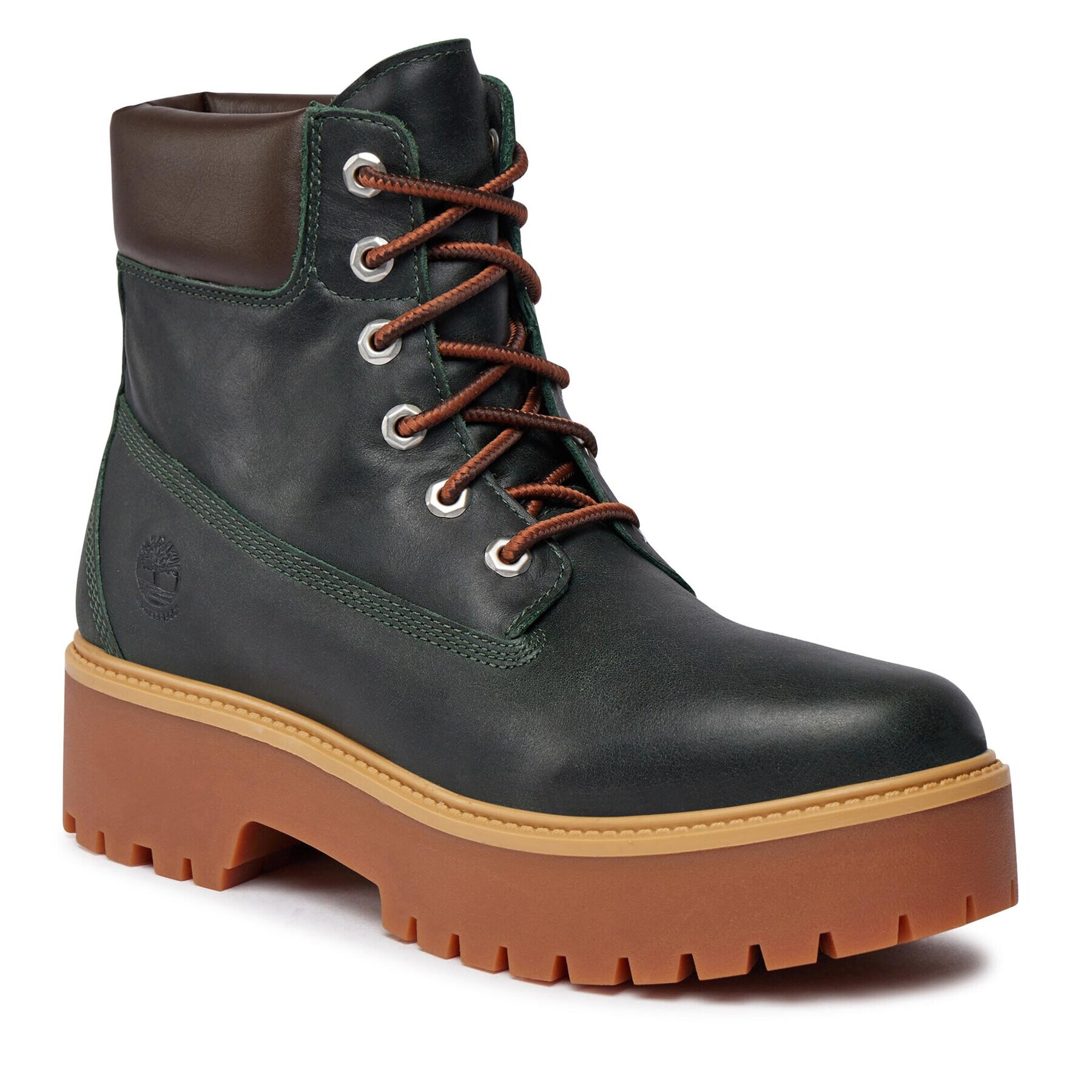 Timberland Turistická obuv Stone Street 6In Wp TB0A5RK1EA11 Zelená - Pepit.cz