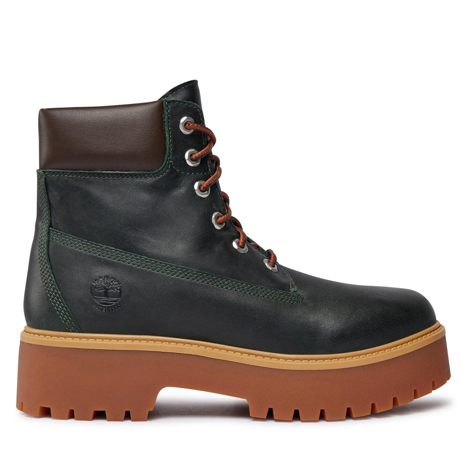 Timberland Turistická obuv Stone Street 6In Wp TB0A5RK1EA11 Zelená - Pepit.cz