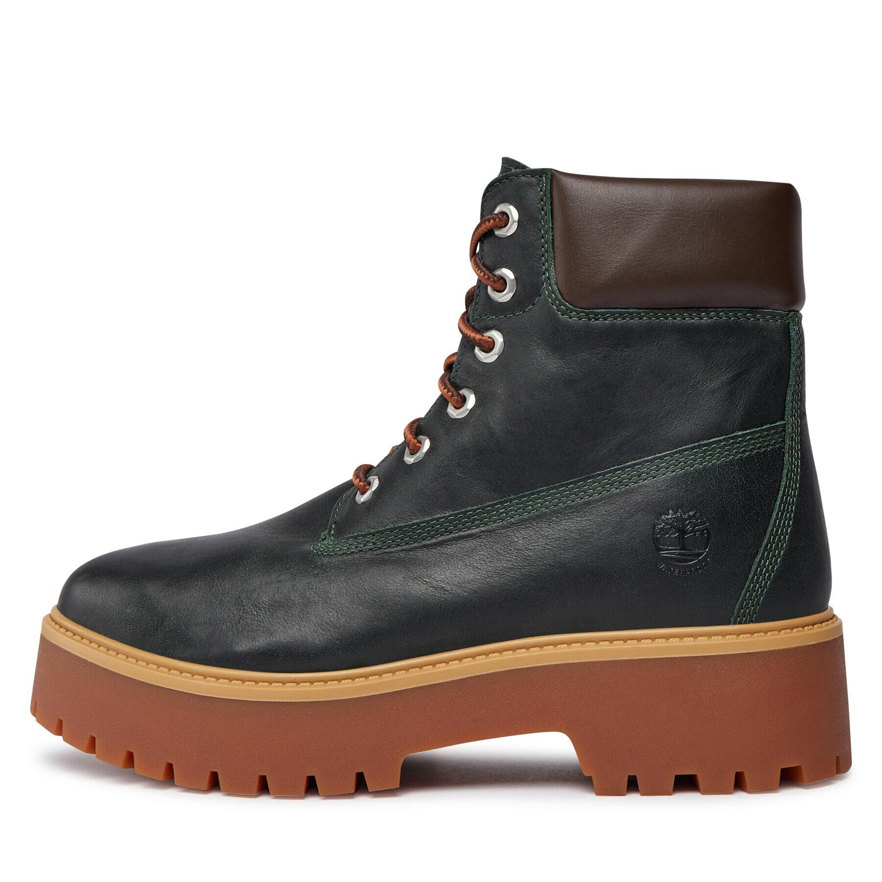 Timberland Turistická obuv Stone Street 6In Wp TB0A5RK1EA11 Zelená - Pepit.cz