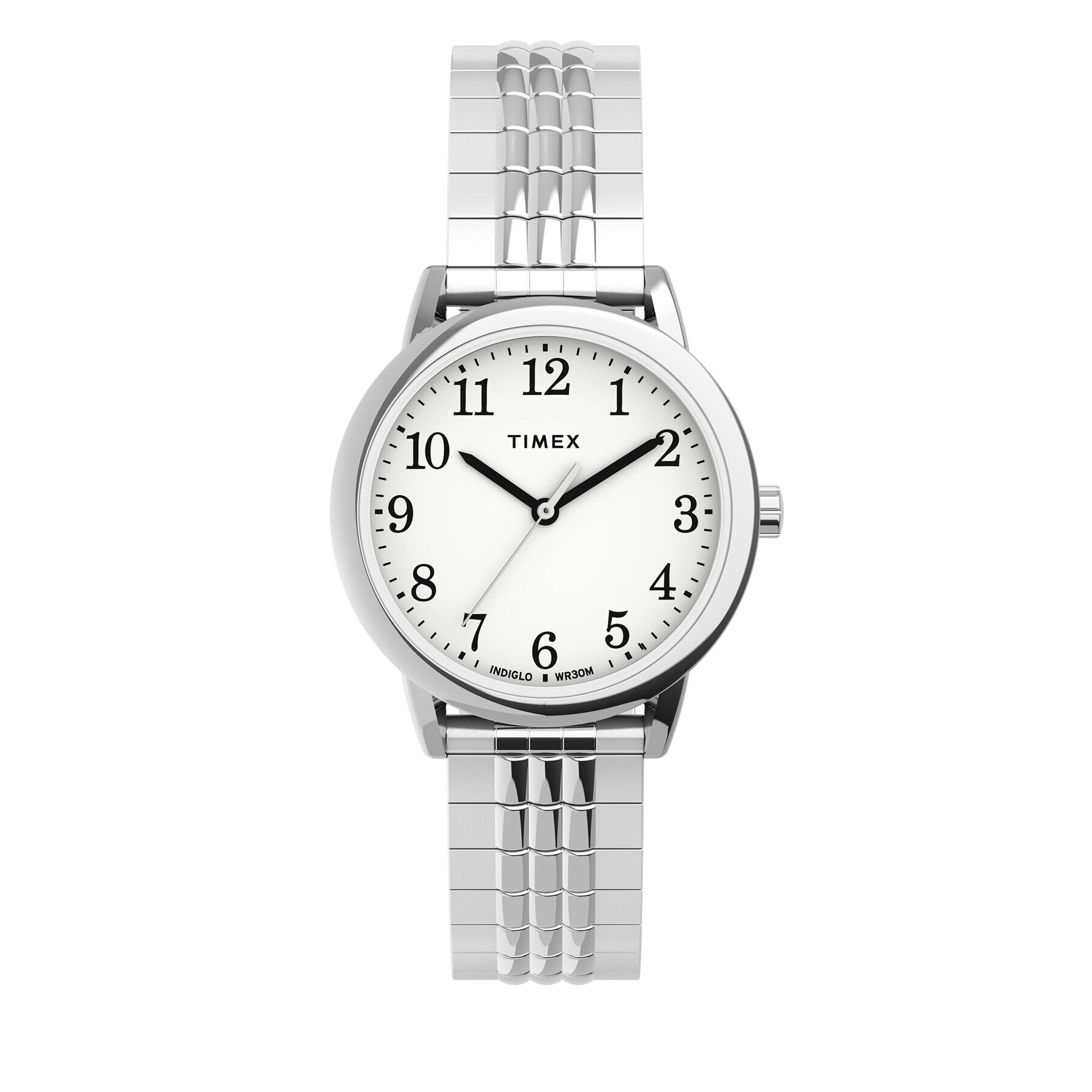 Timex Hodinky Easy Reader Perfect Fit TW2U08600 Stříbrná - Pepit.cz